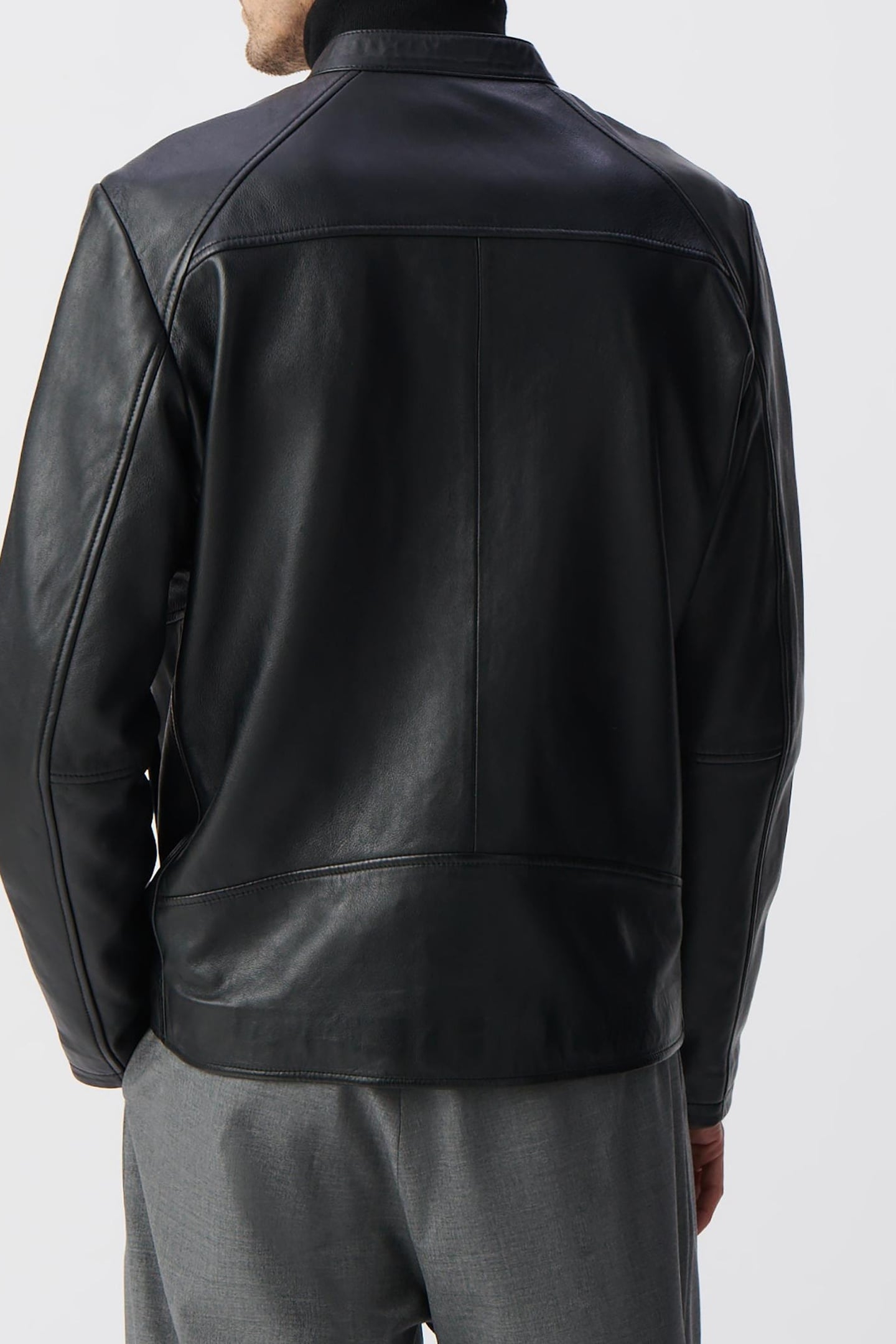 BLACK LEATHER JACKET 6