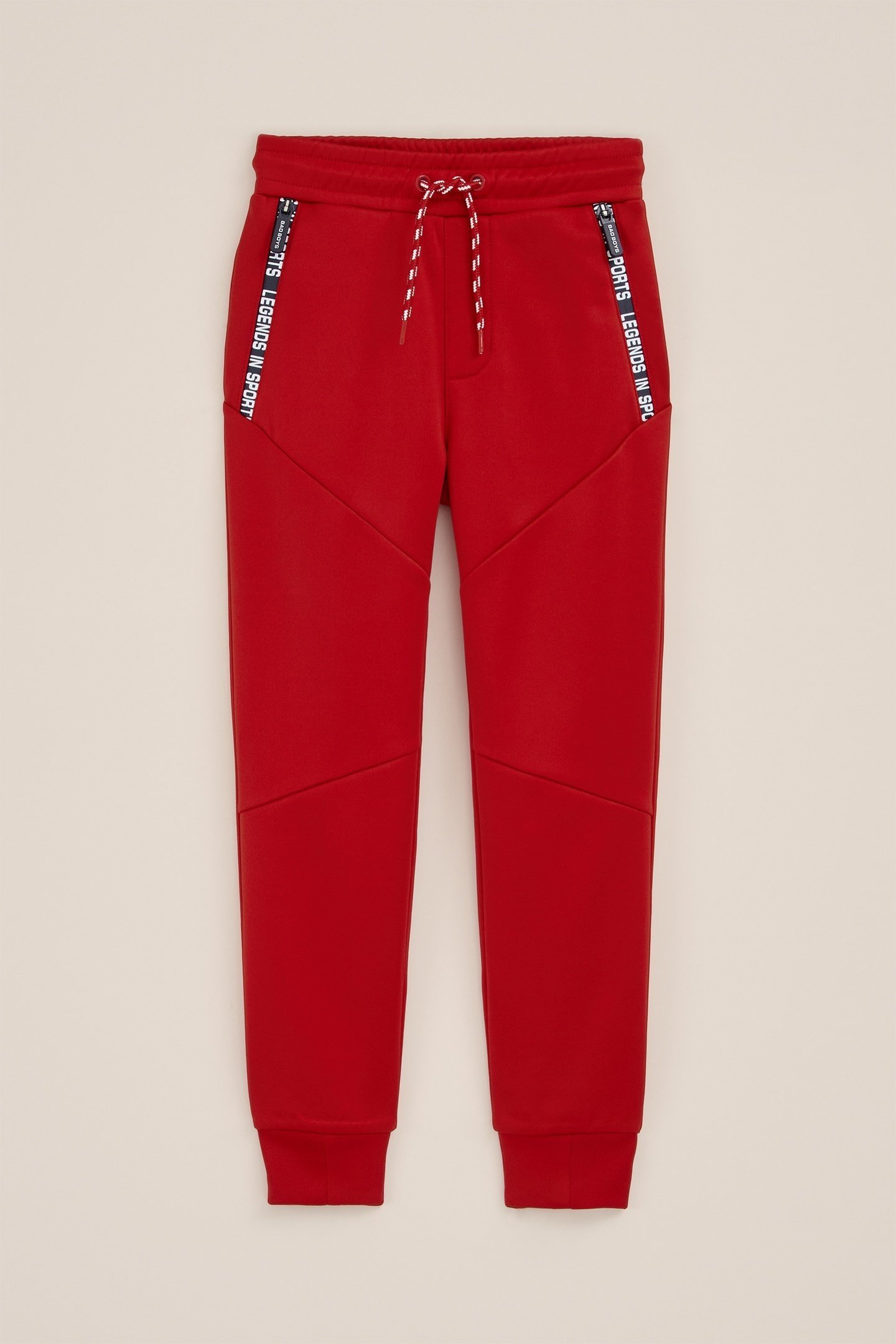 JOGGING PANTS FIRE RED 3