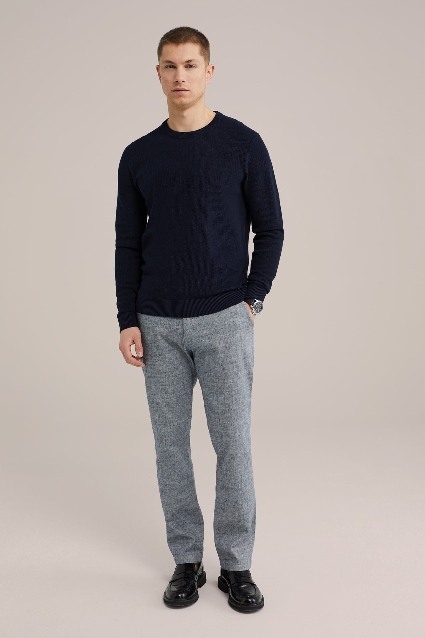 CHINO GREYISH BLUE 6