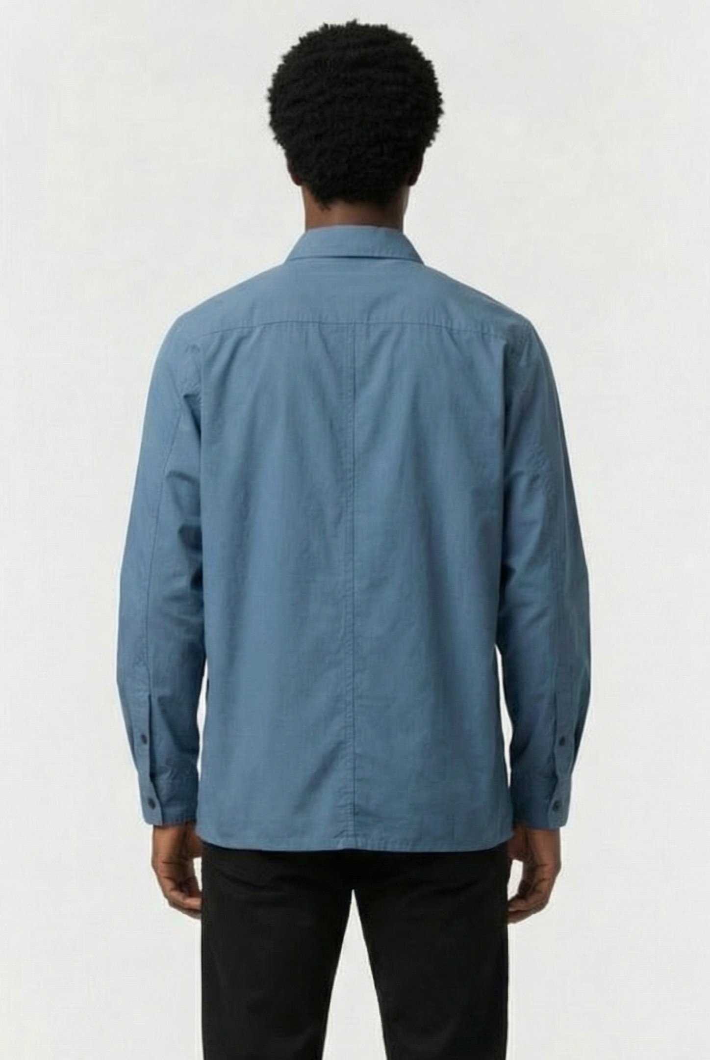 LS RIPSTOP RELAXED SHIRT BLUESTONE 2
