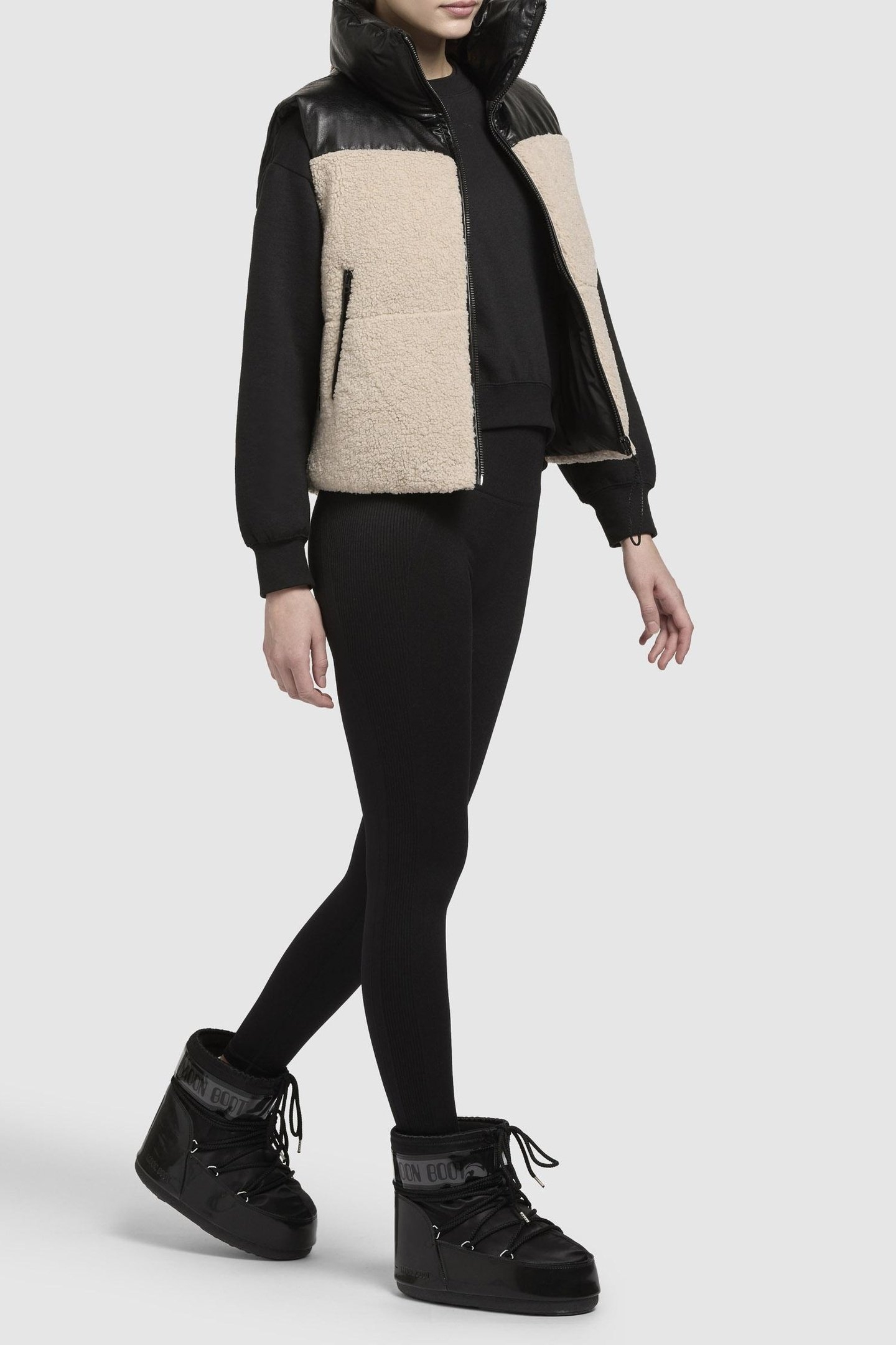 JAMILA VEST DOWNTOWN BLACK 3