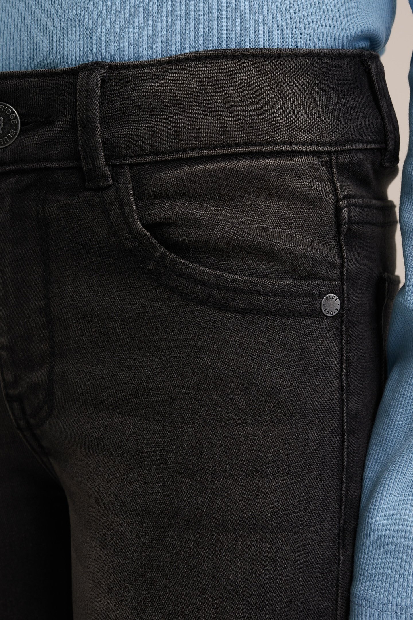 5-POCKET MID WAIST BLACK 6