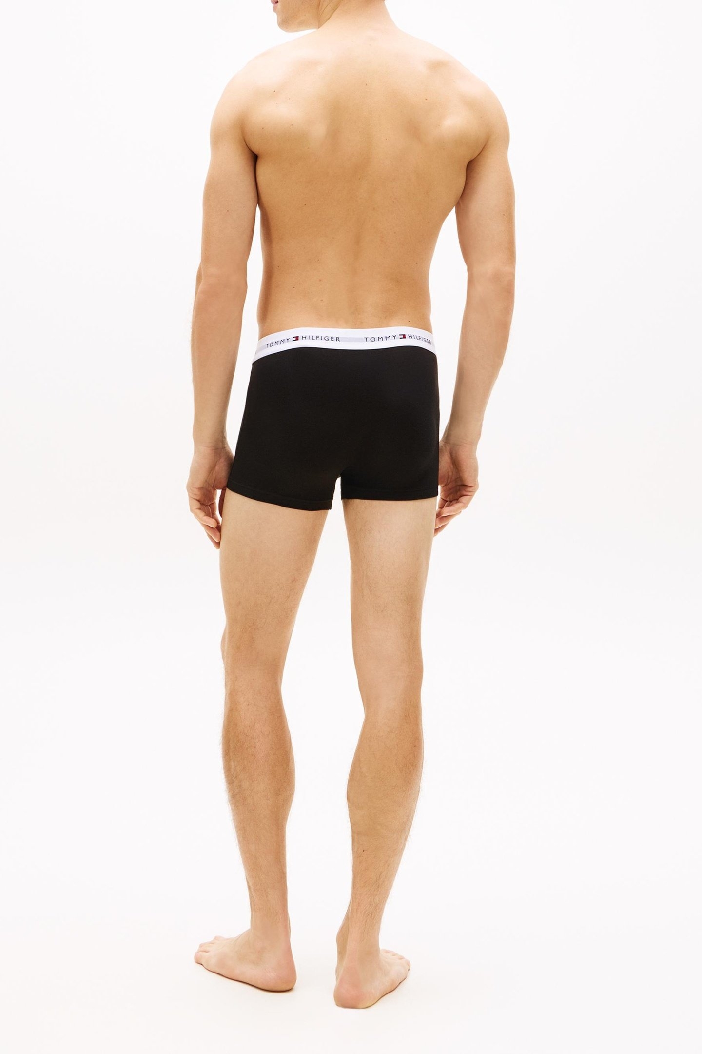 3-PACK LOGO WAISTBAND TRUNK WHITE 4