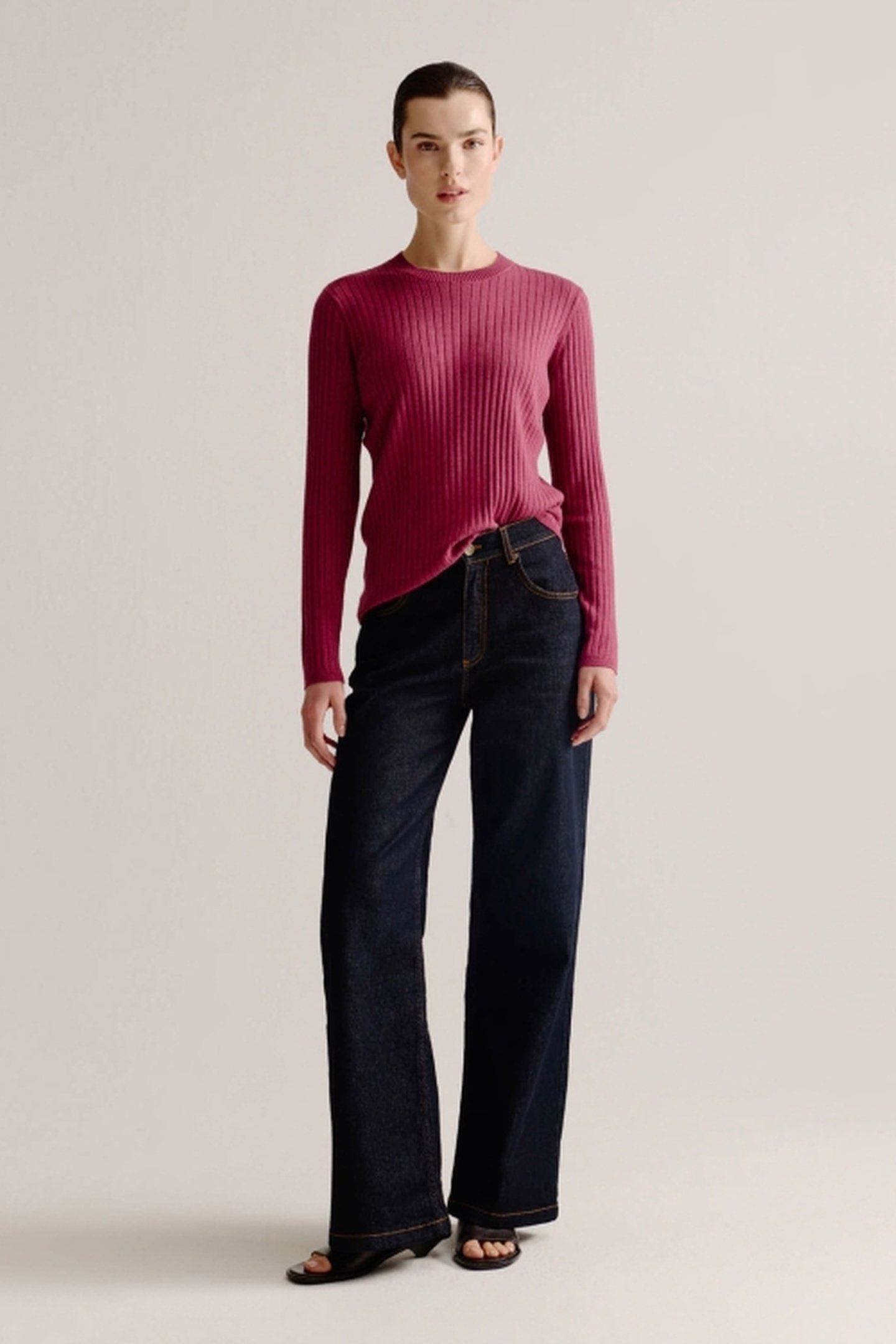 LILI SWEATER BORDEAUX 1