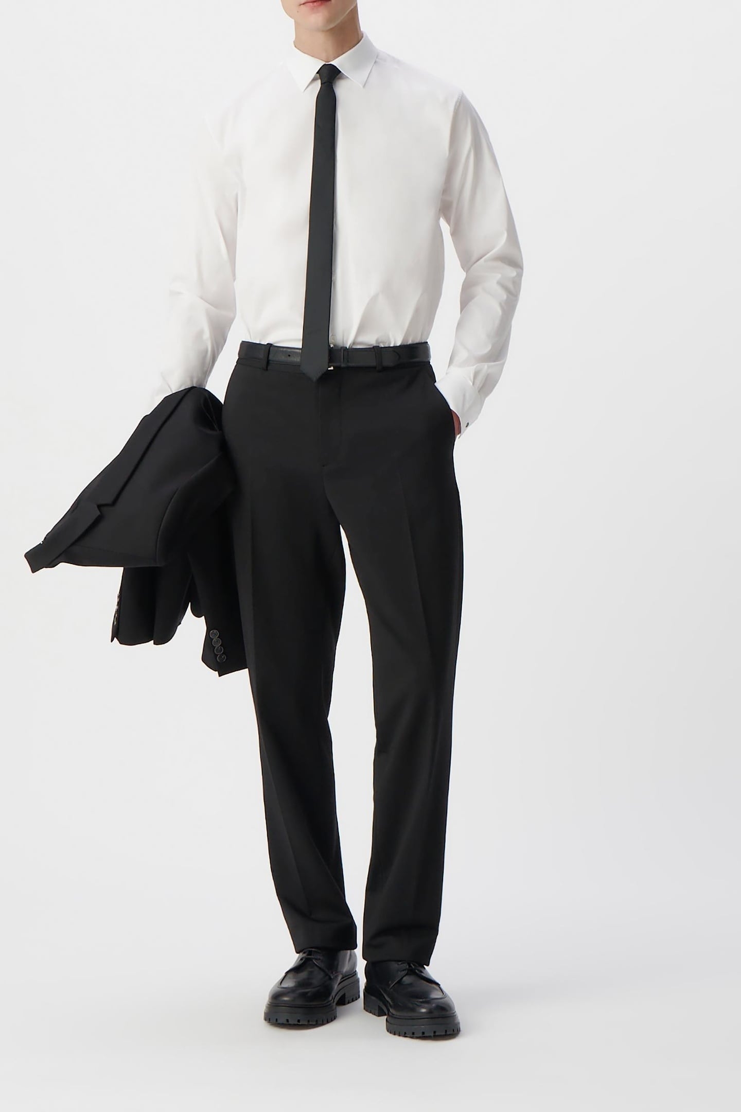 WHITE FORMAL REGULAR SHIRT 1