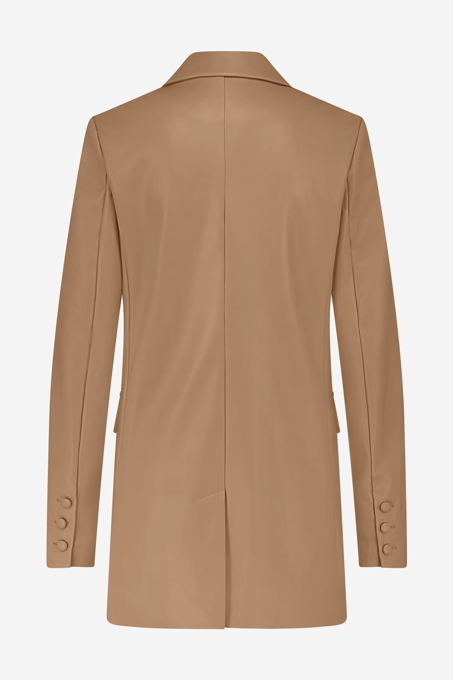 ILEVIO PU BLAZER CARAMEL 3