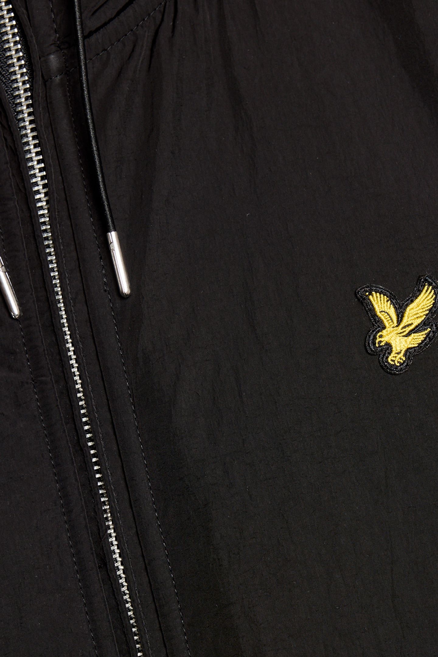 HALF RAGLAN HYBRID HOODIE JET BLACK 4