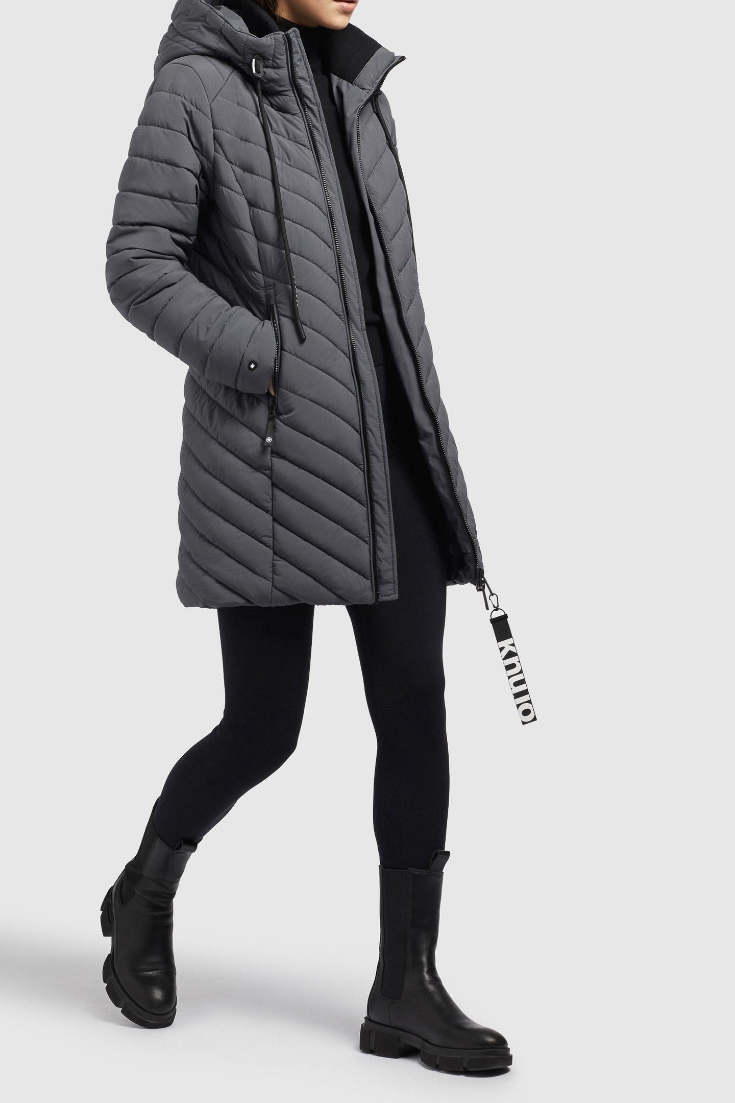 ATINE COAT CHARCOAL 4