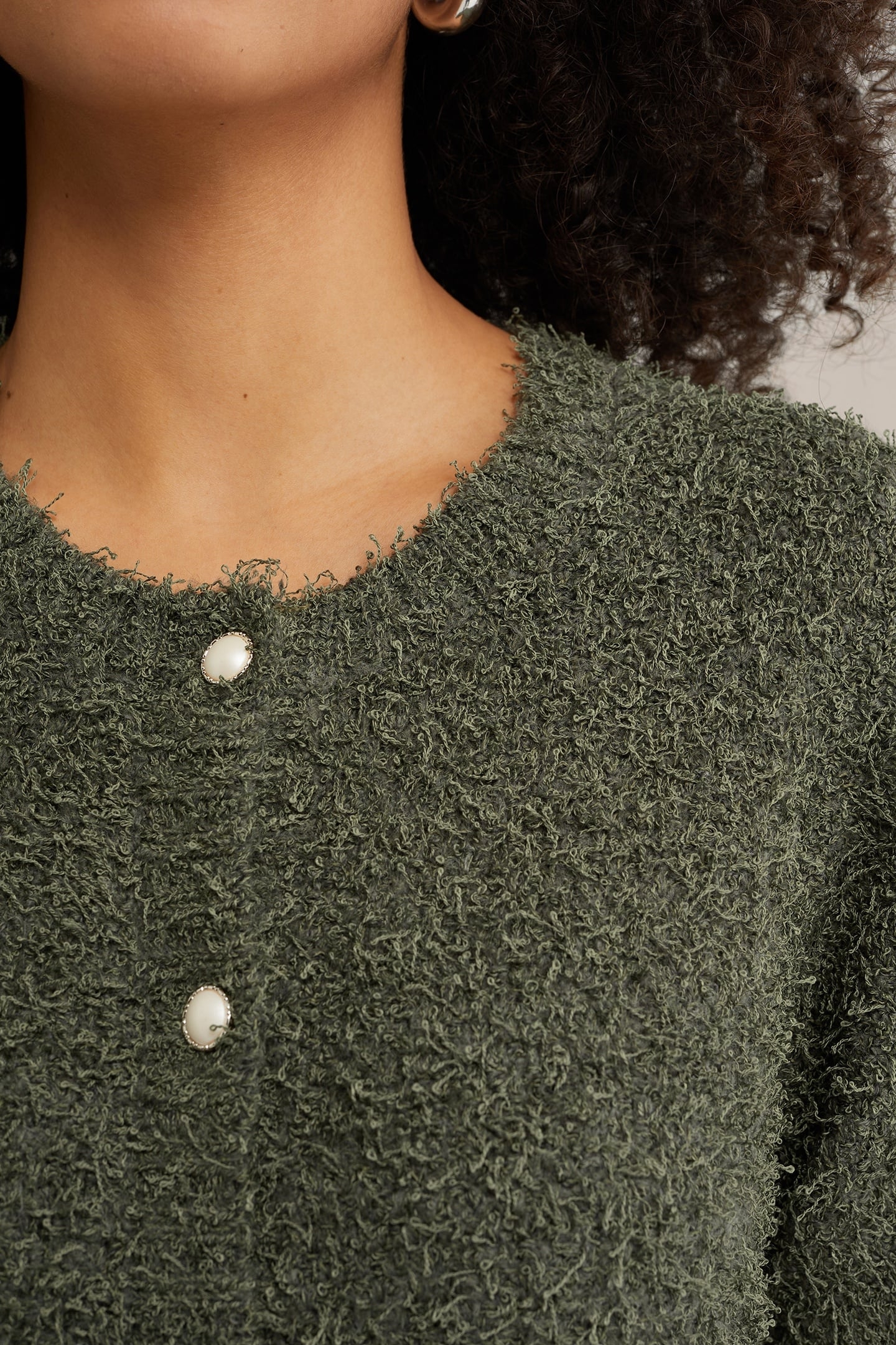KNITTED CARDIGAN GREEN 5