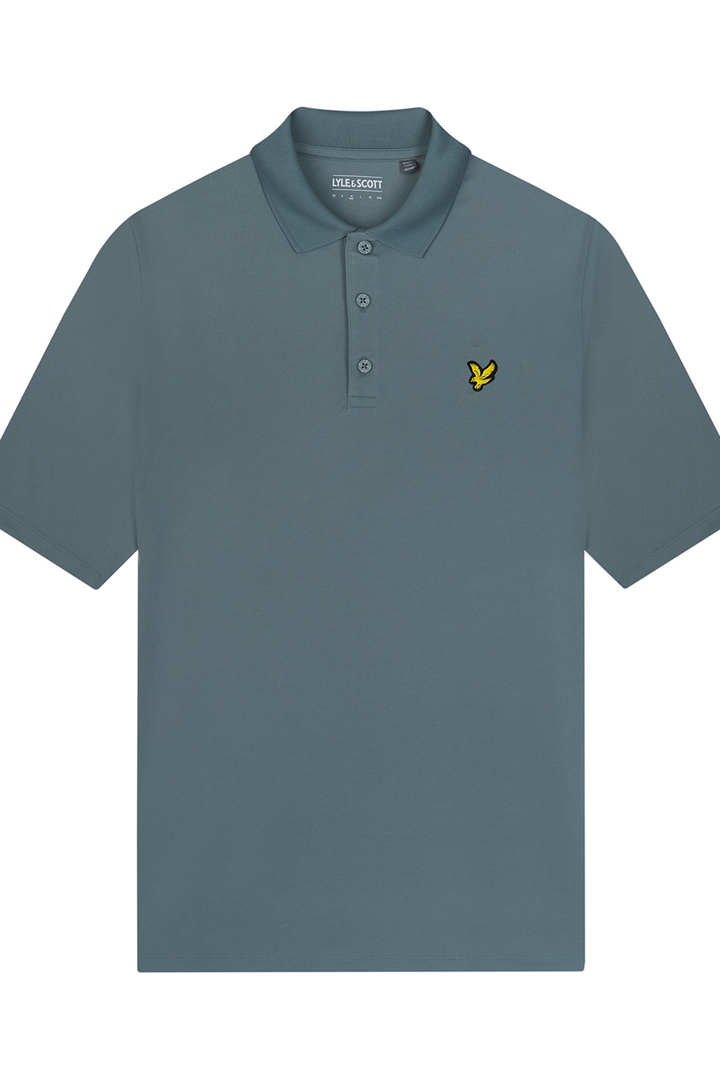 GOLF TECH POLO SHIRT IRON BLUE 4