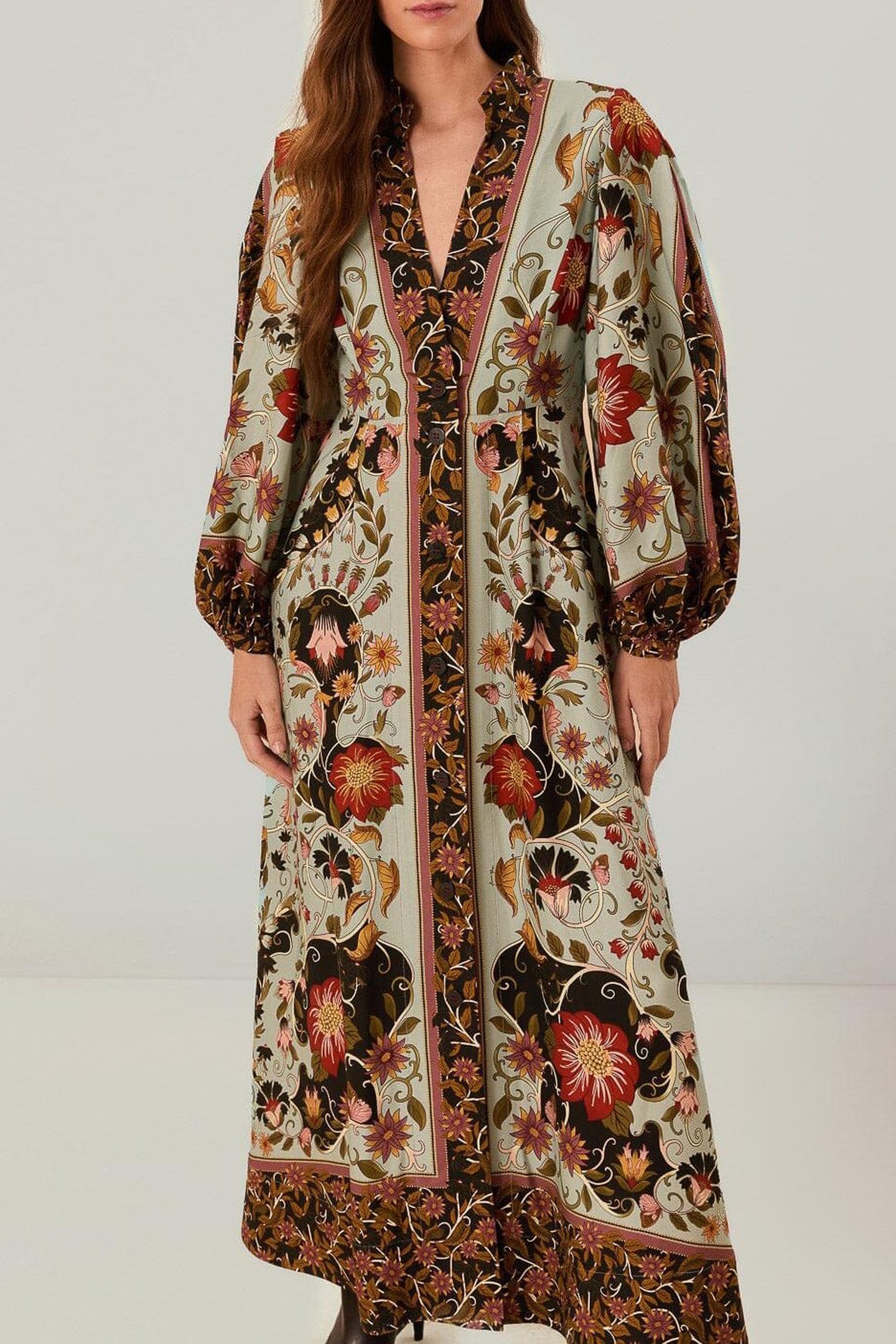 FLOWING BEAUTY MAXI DRESS 1