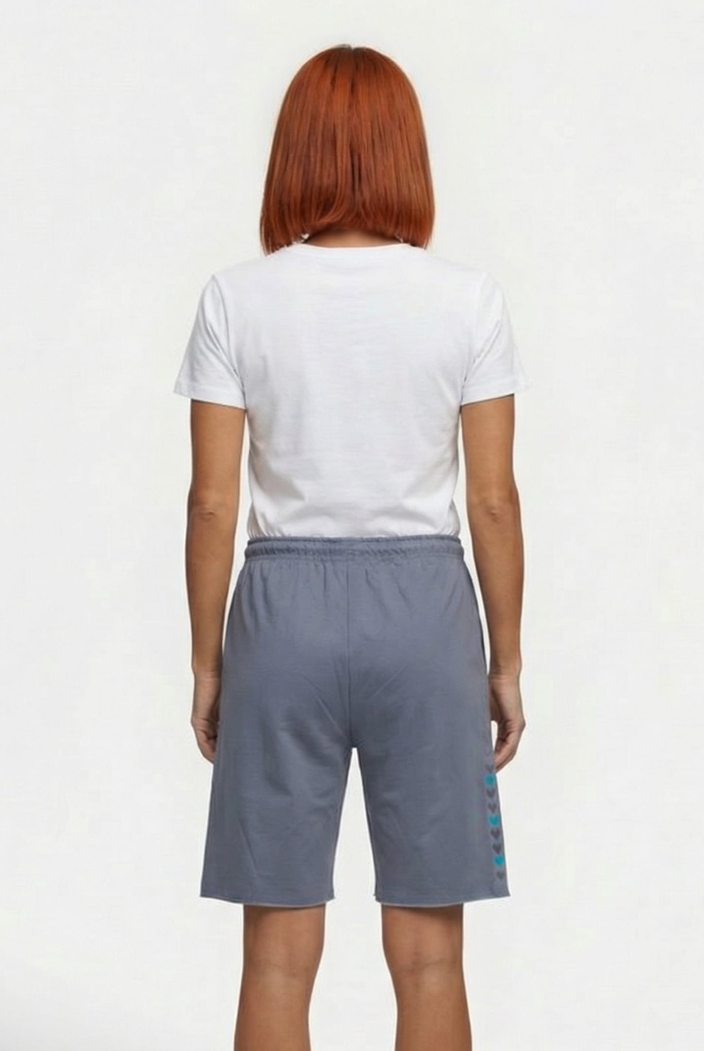 UNISEX FLEECE BERMUDA TEAM STEEL GREY STEEL GREY 4