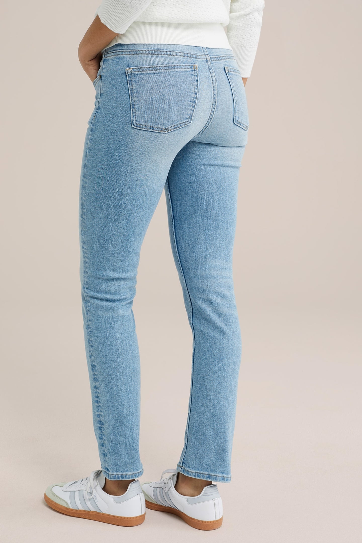 5-POCKET MID WAIST LIGHT BLUE 8