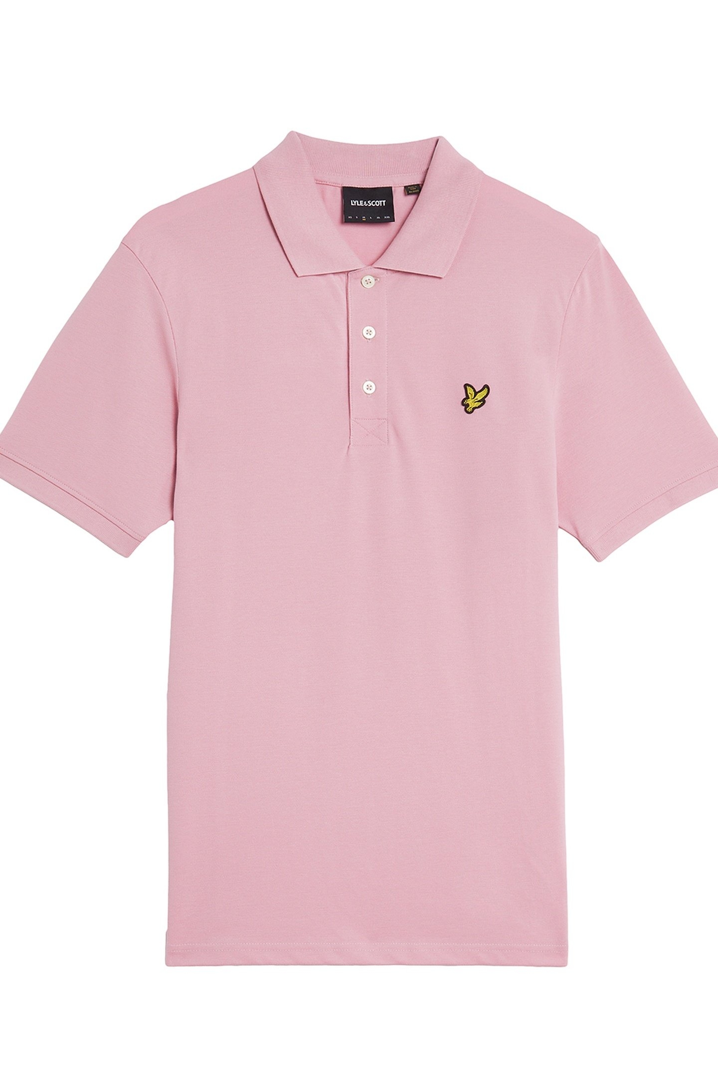 PLAIN POLO SHIRT PINK LIGHT 5