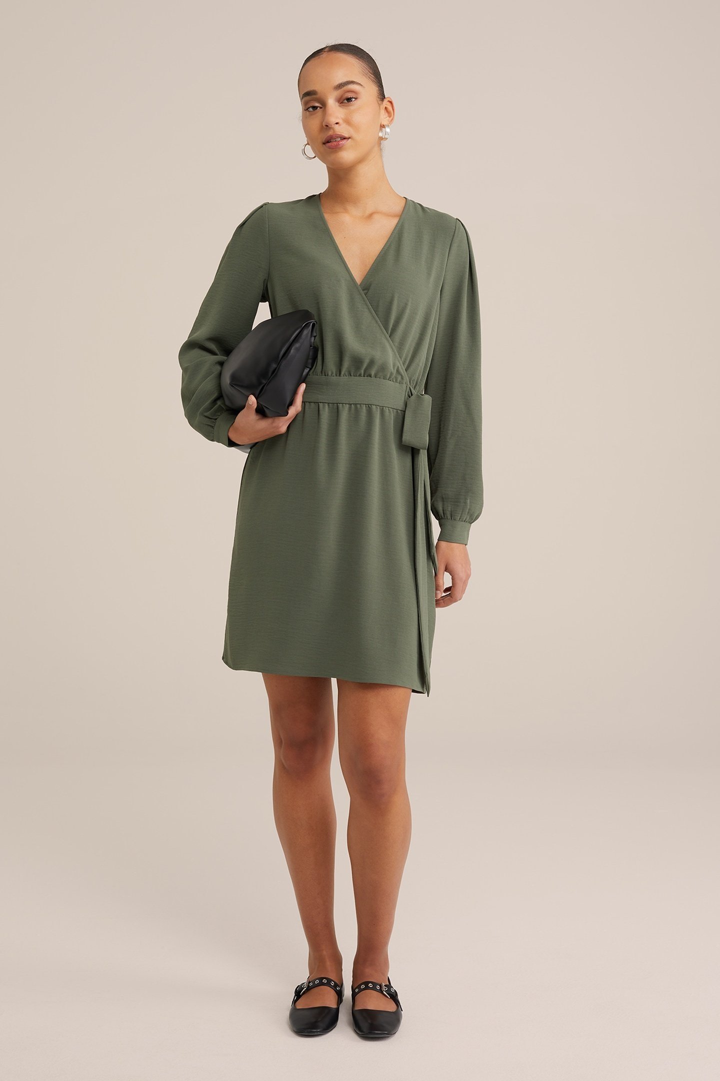 DRESS SHORT DARK GREEN 2