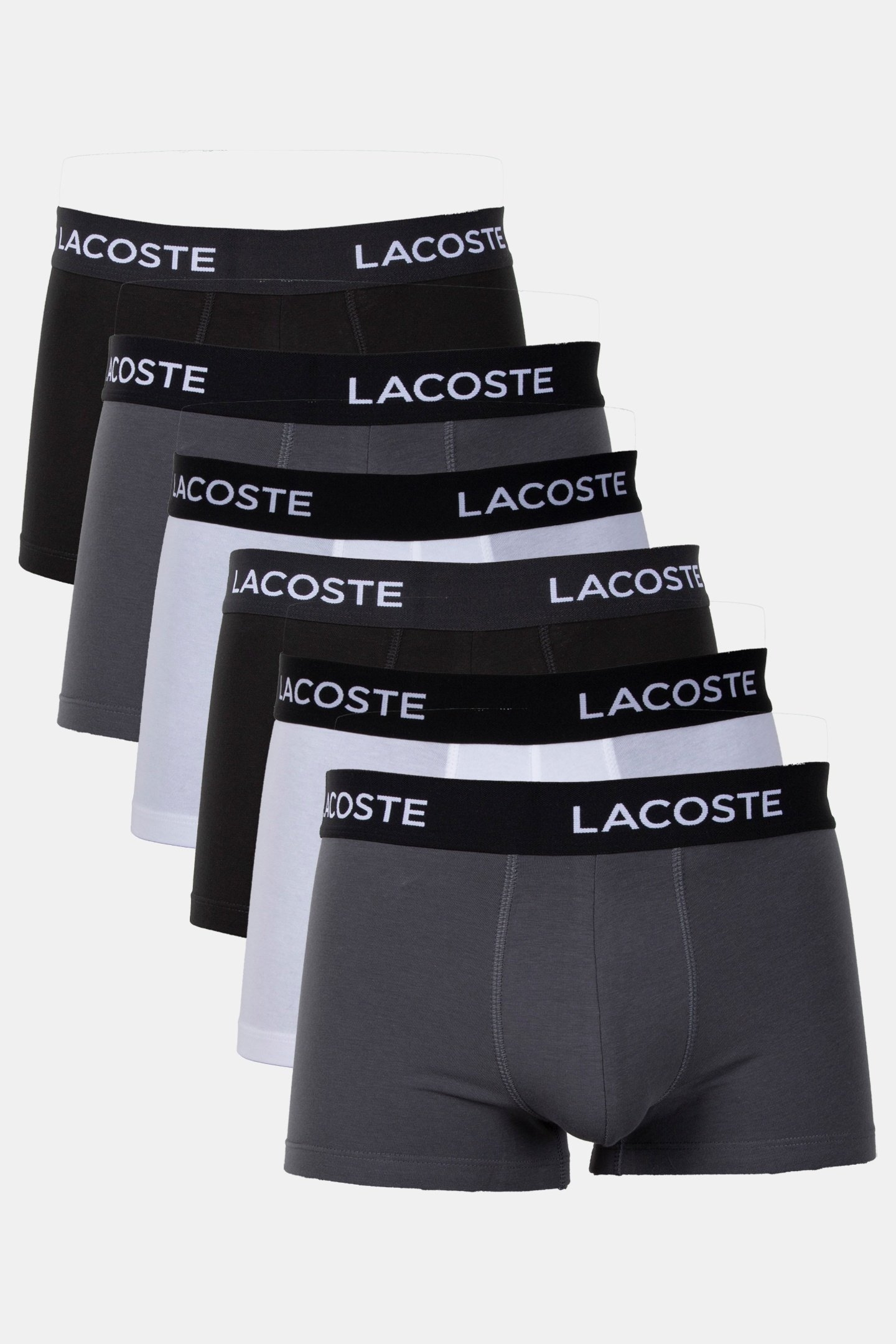 COTTON TRUNK PACK BLACK/WHITE-FONT 2