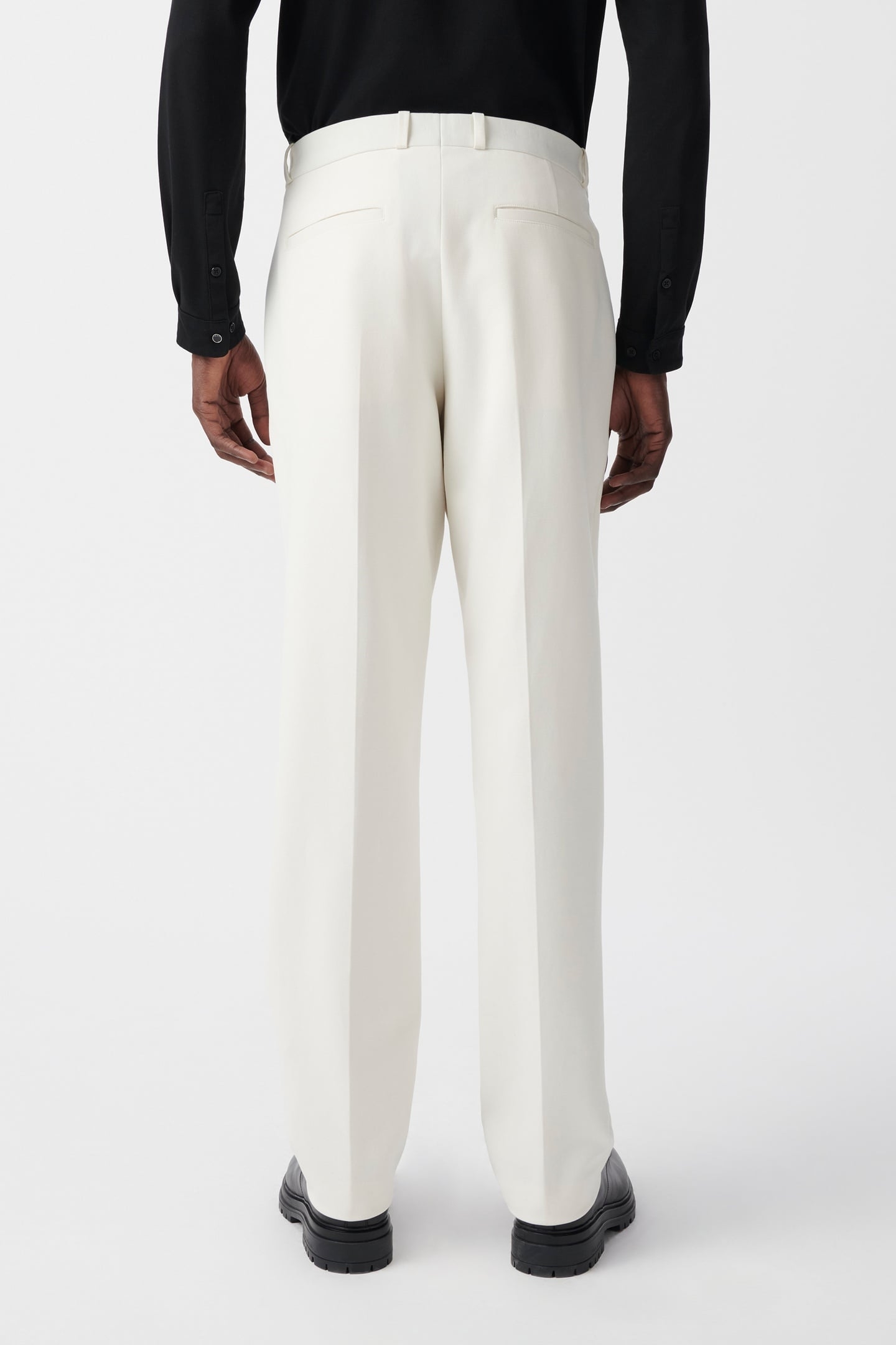 WHITE SUIT TROUSERS 3