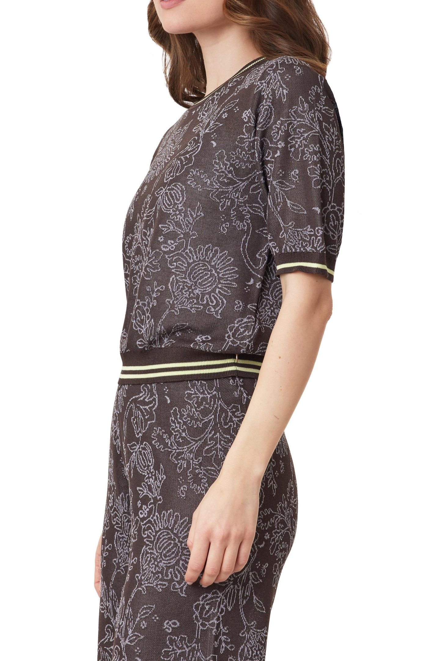 CREW NECK TEE HOT FUDGE ALL-OVER BANDANA 5