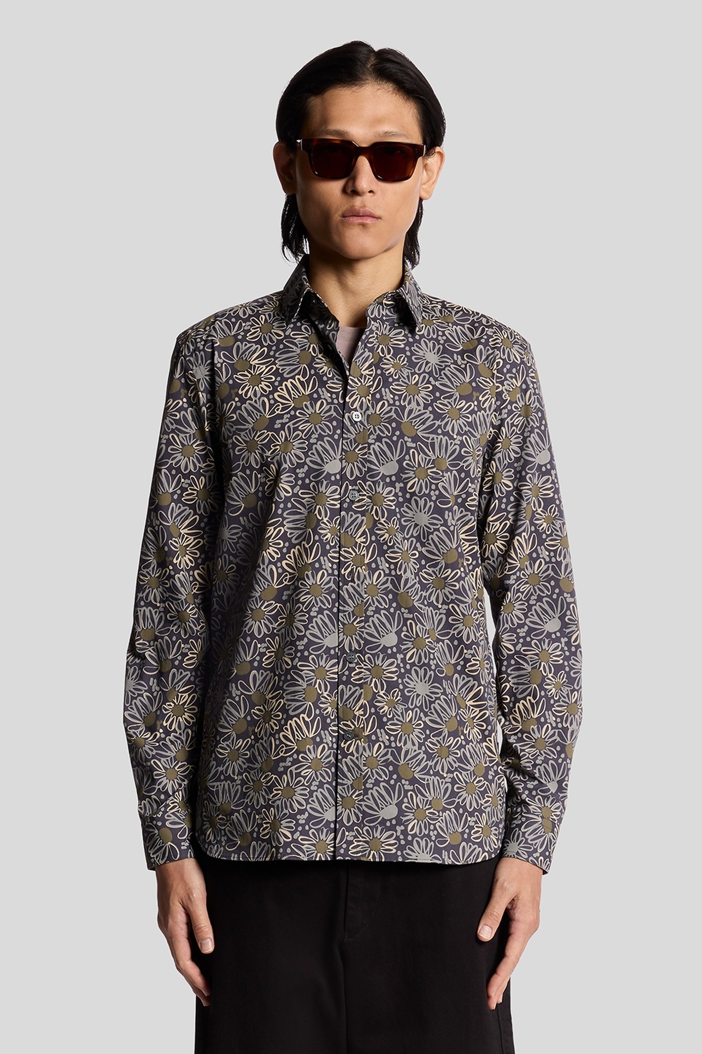 FLORAL PRINTED SHIRT LEAD 2