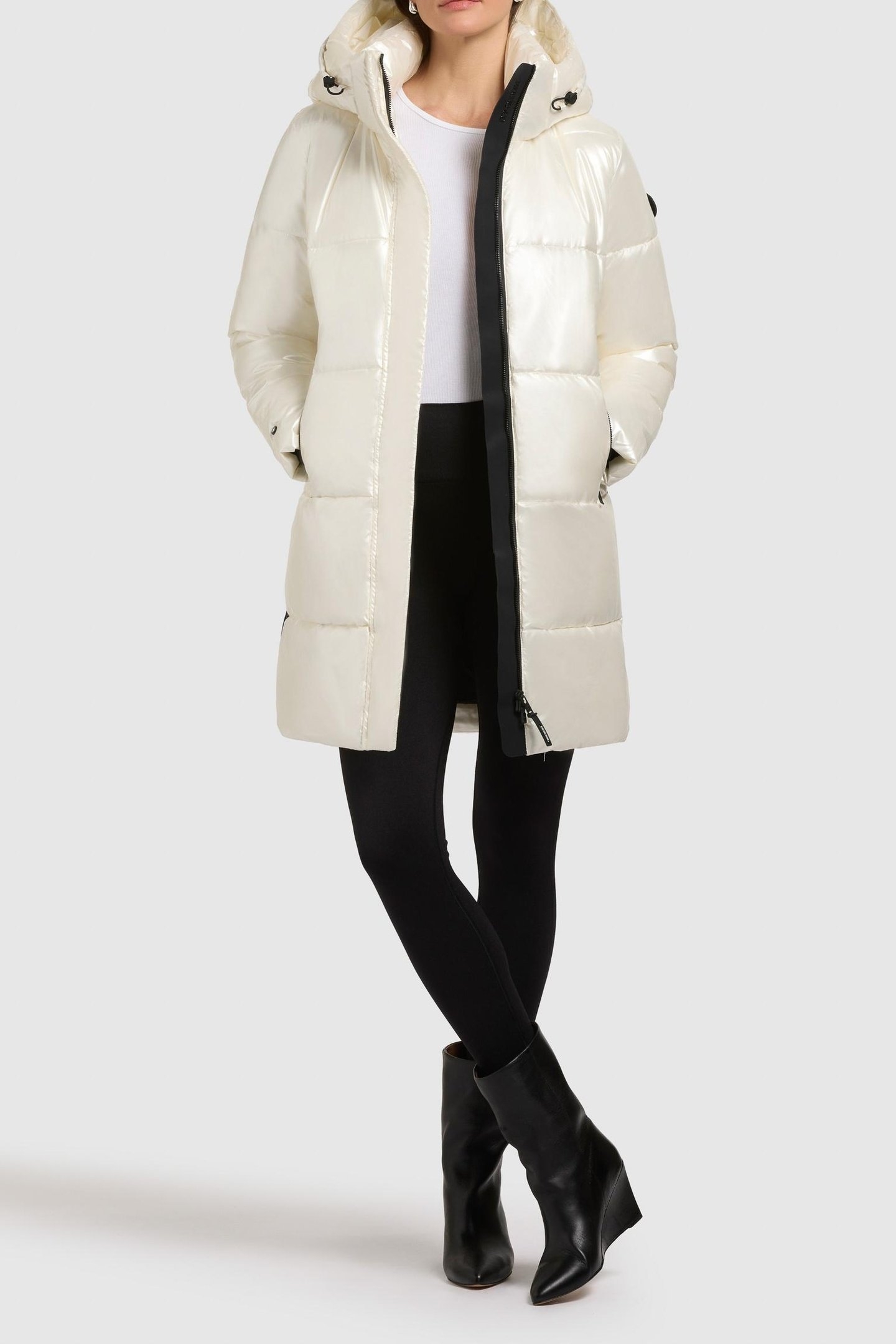 HAYA SHINY JACKET OFF-WHITE 4