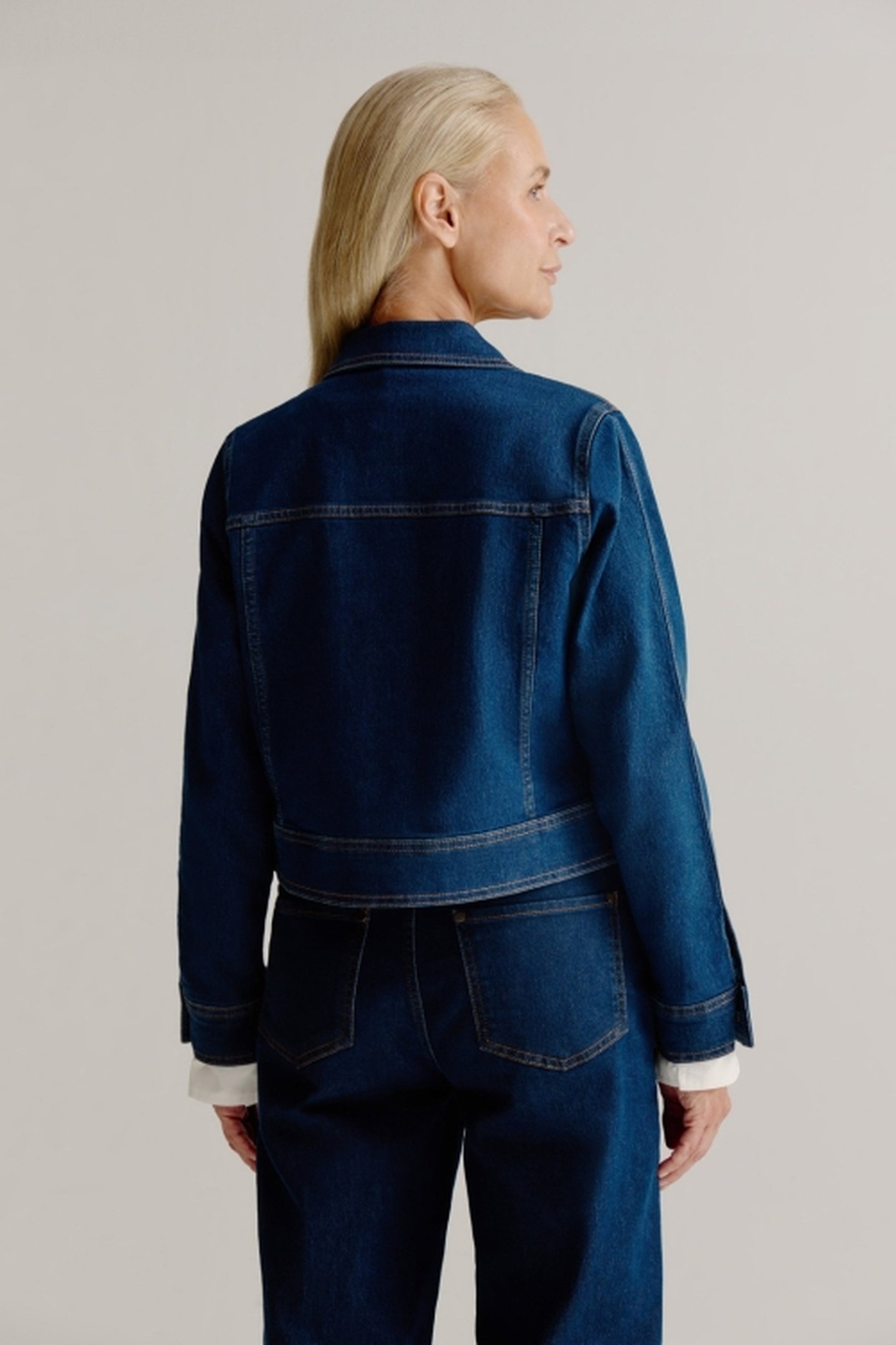 LINDY JACKET MID BLUE JEANS 3