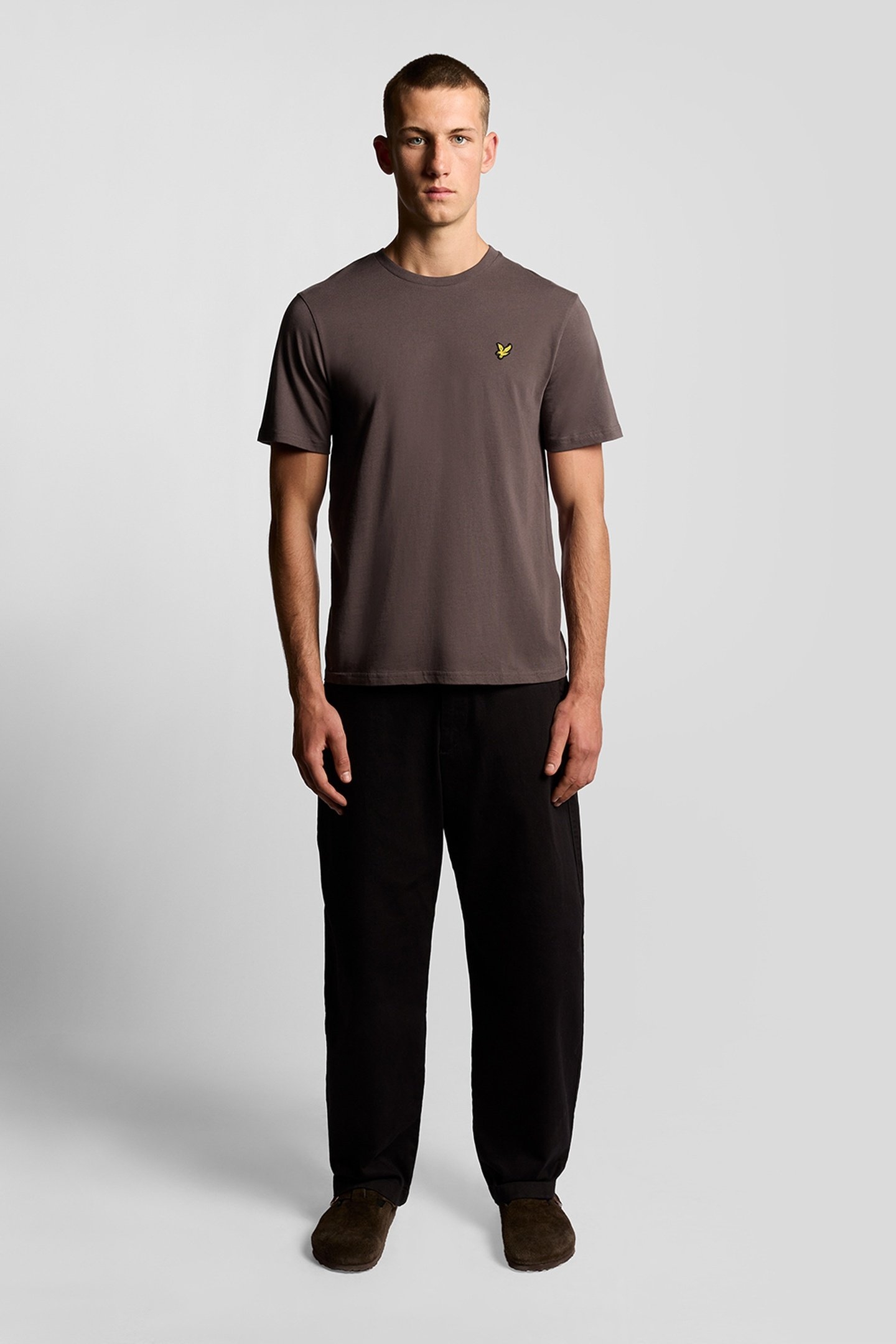 PLAIN T-SHIRT ESPRESSO 2