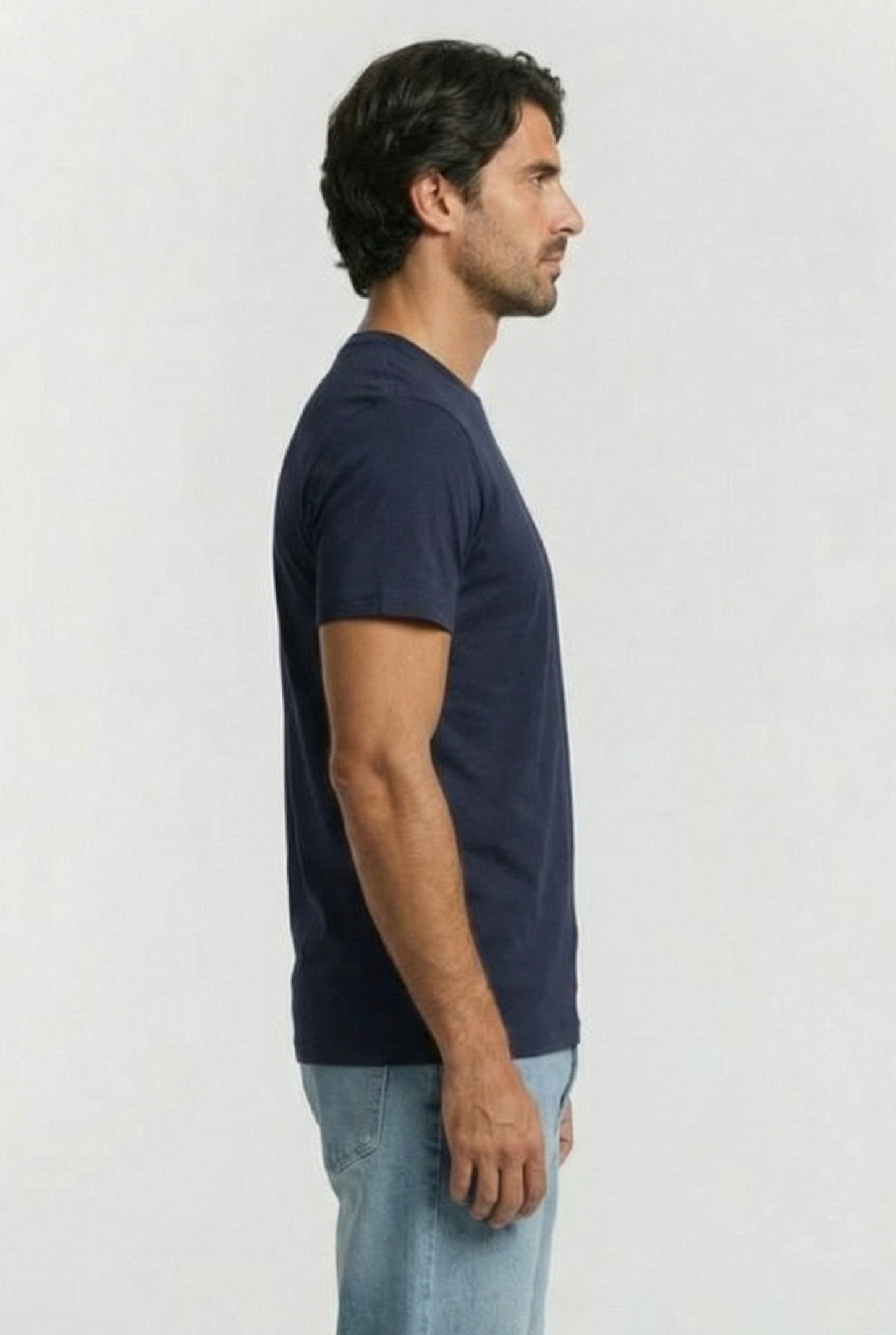 2 PACK MONOLOGO T-SHIRT BRIGHT WHITE / NIGHT SKY 3