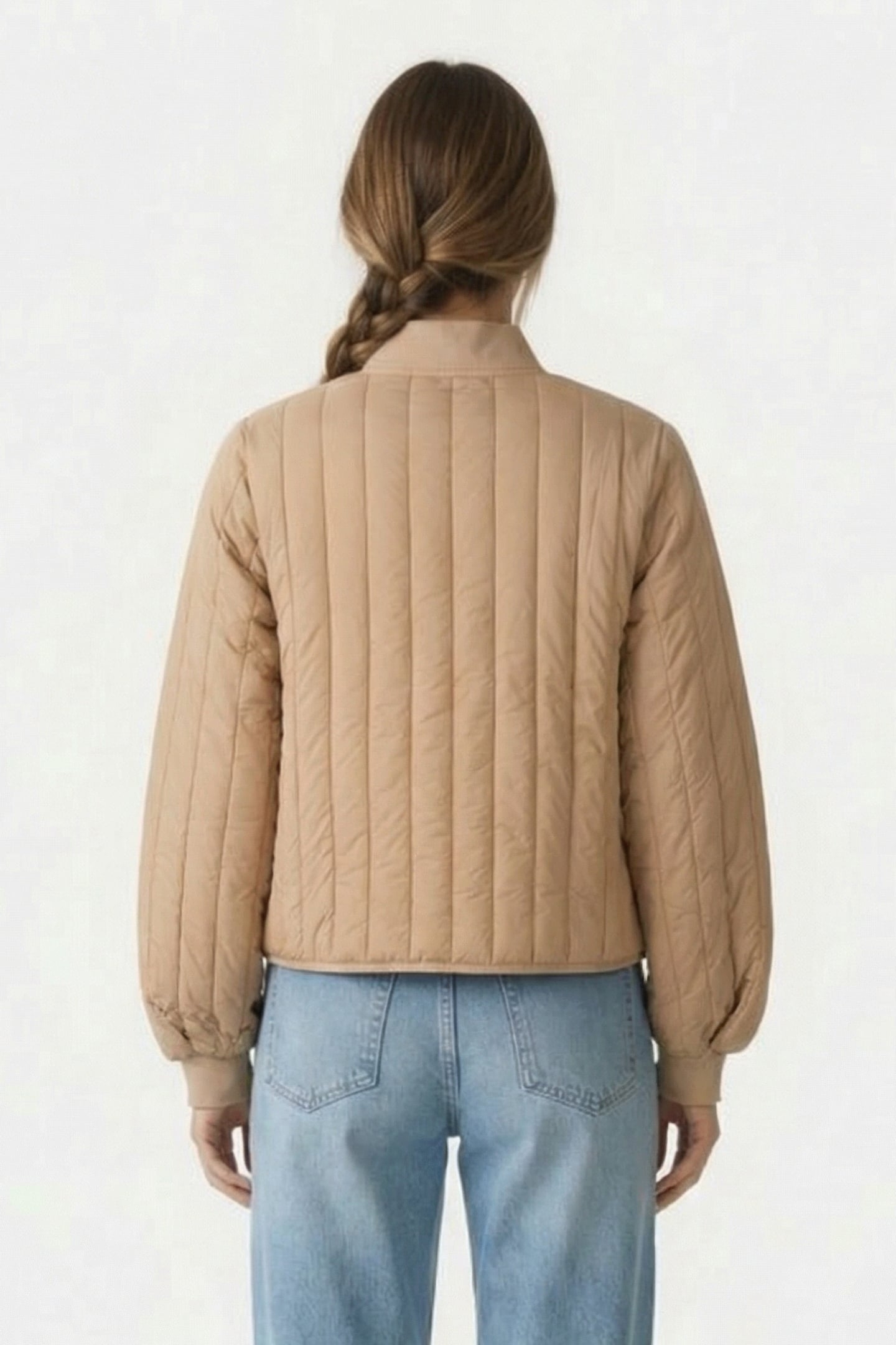 BANJA LINER BOMBER W JACKET T1 SAND UNISEX 3