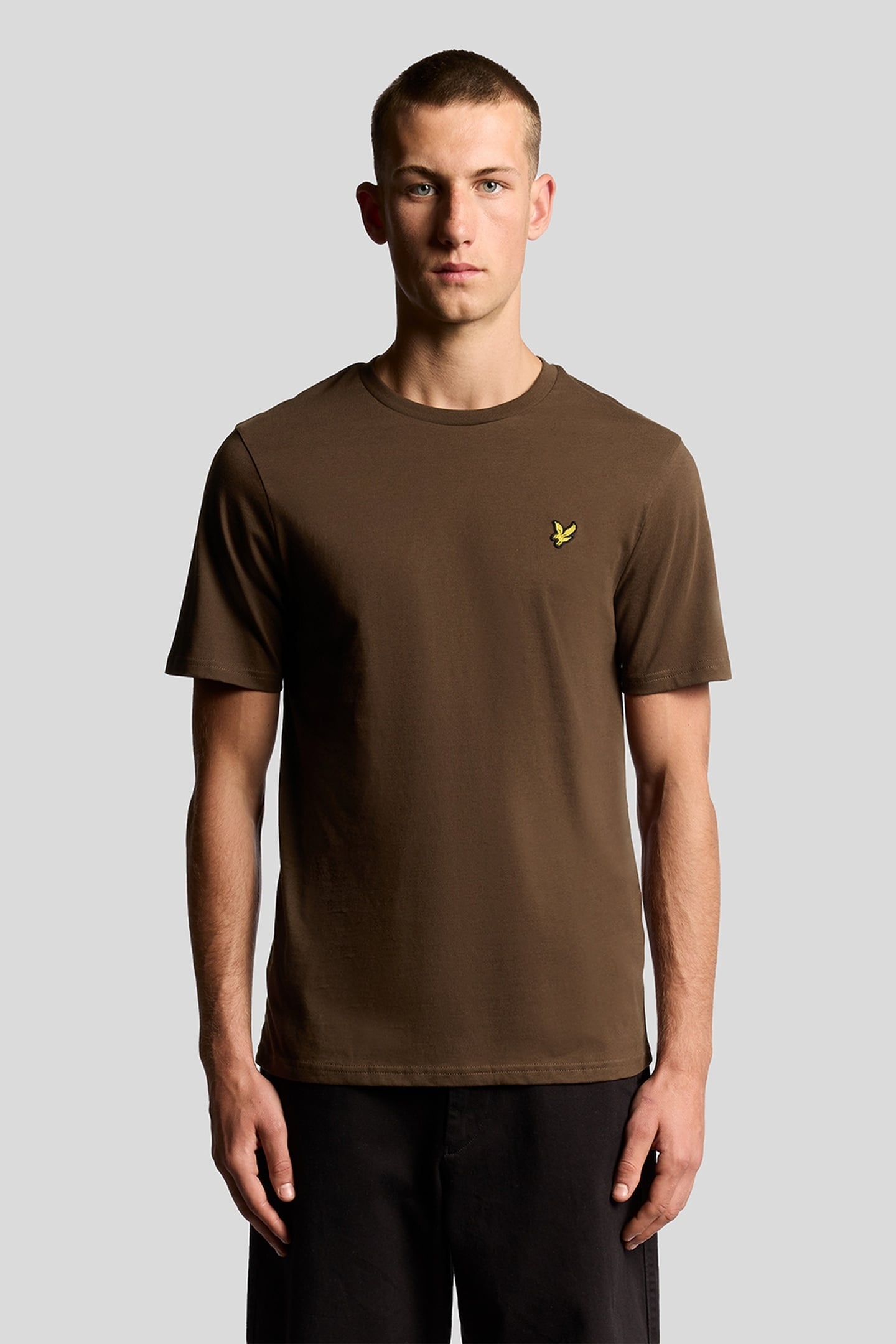PLAIN T-SHIRT DEEP SEPIA 4