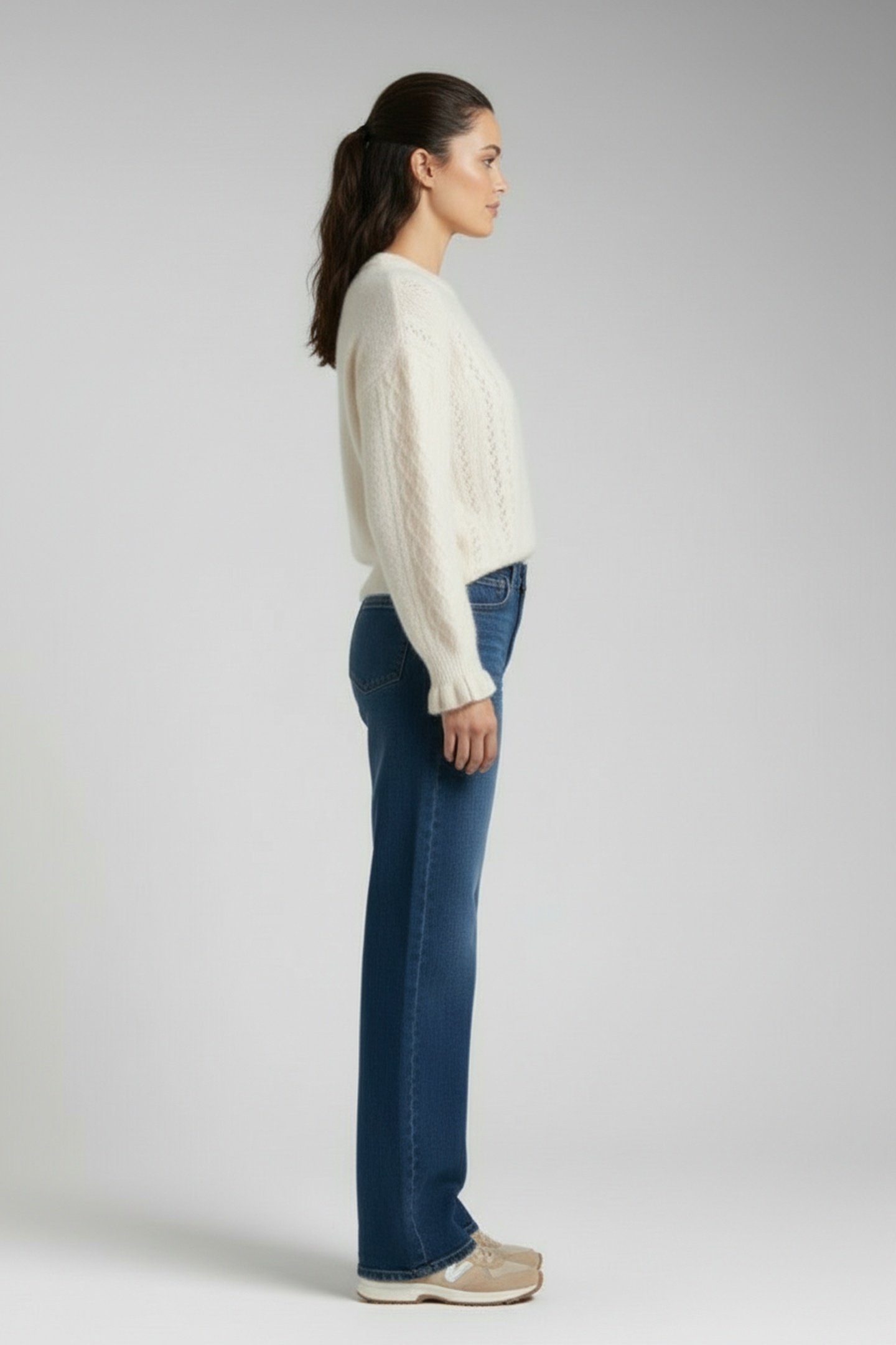 ANNA PULLOVER WOOL WHITE 5