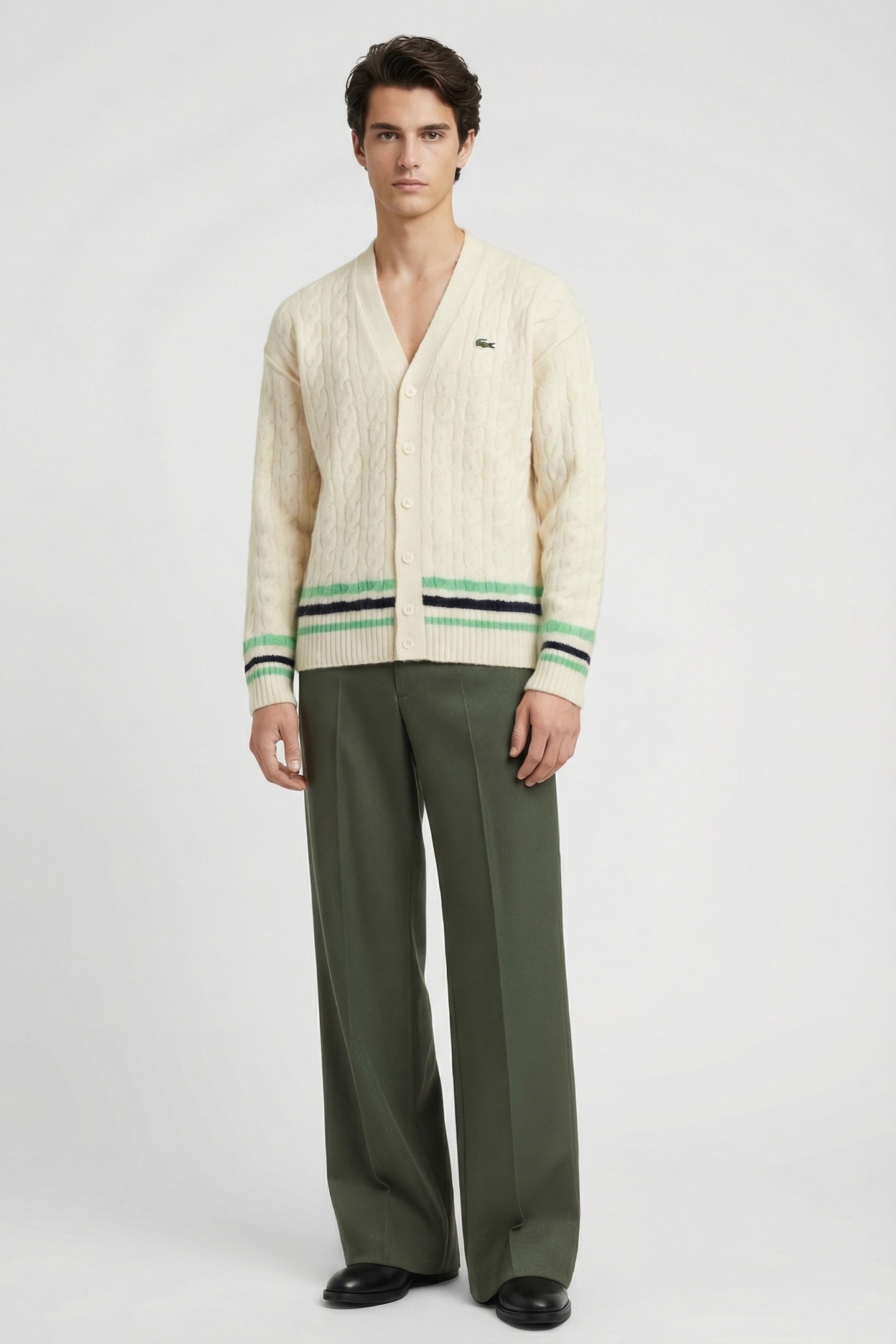 RELAXED FIT CARDIGAN LAPLAND/LIAMONE-NAVY BLUE 1