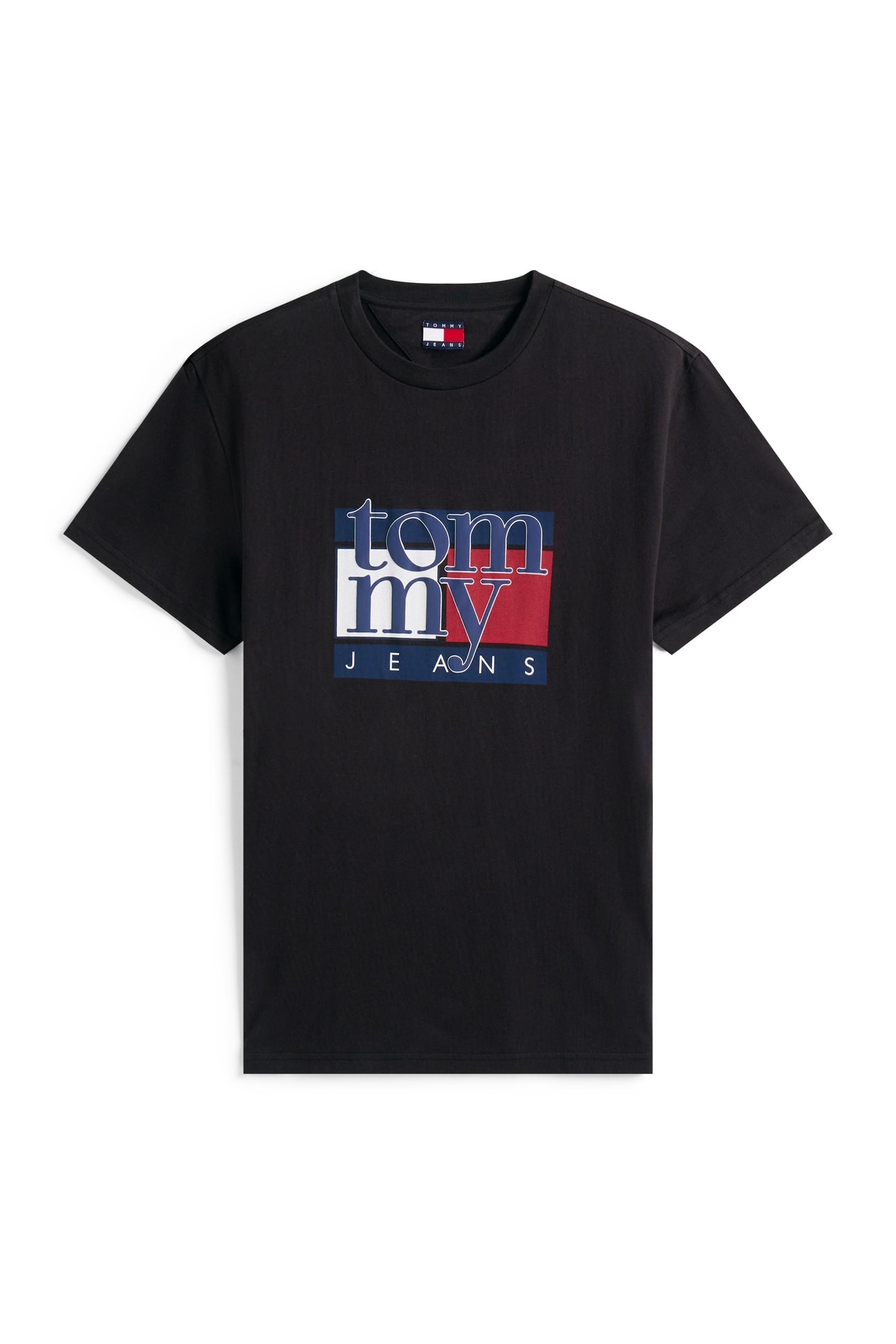 SLIM FLAG SHORTSLEEVE TEE BLACK 4