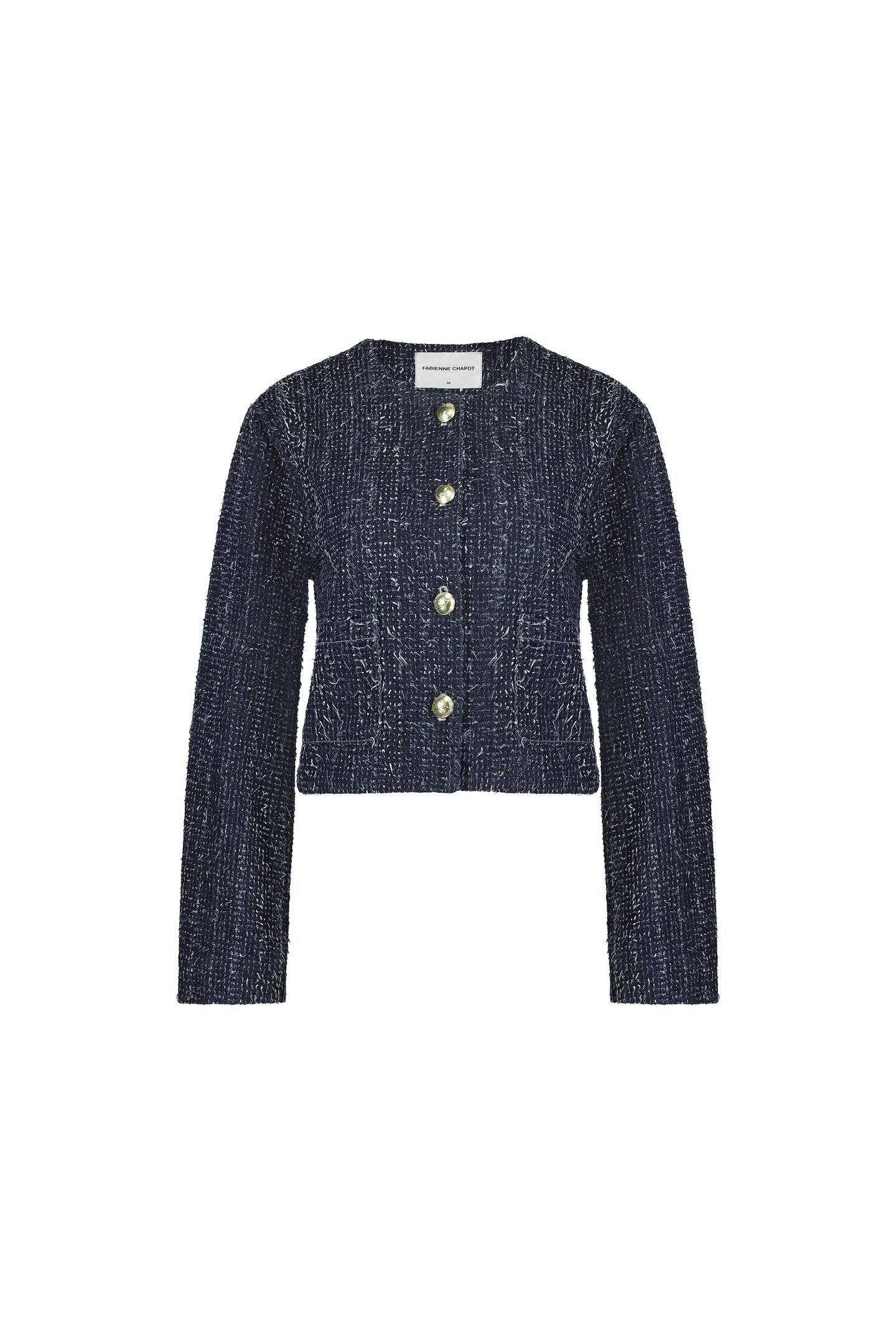 DAVIS DENIM BLAZER DARK INDIGO 4
