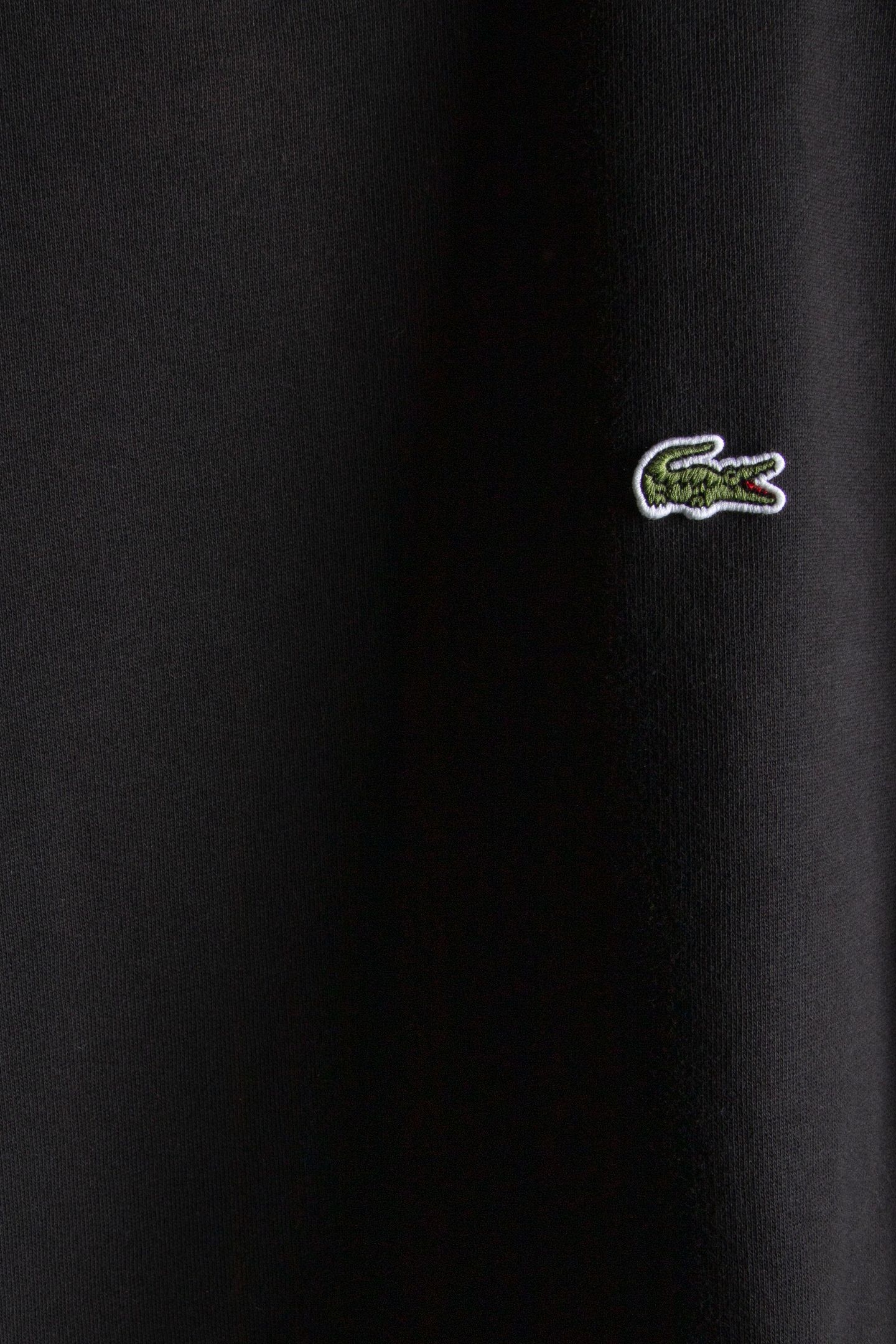 FLEECE CREW NECK SWEATSHIRT BLACK 4