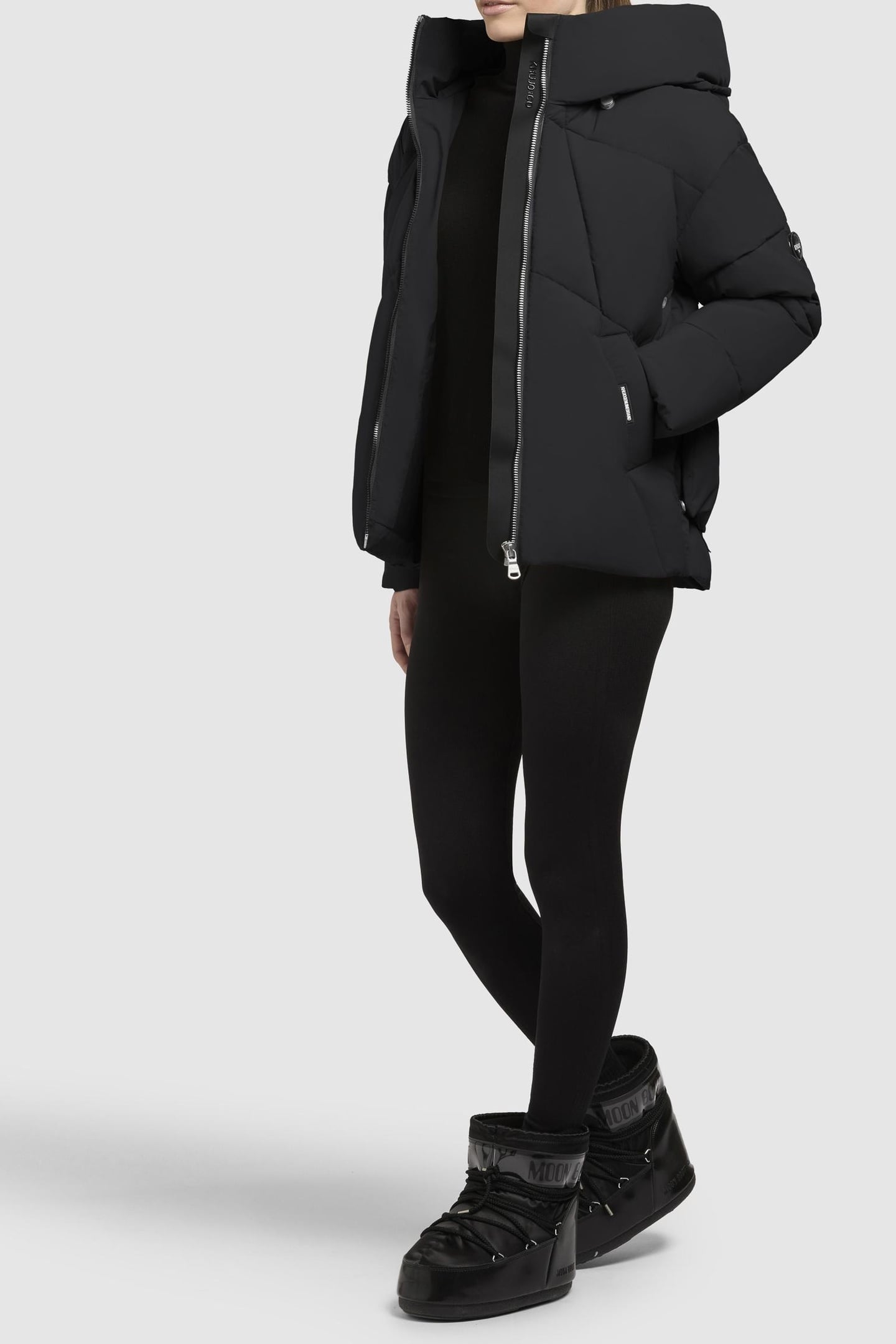 NAYLA MATT COAT BLACK 3