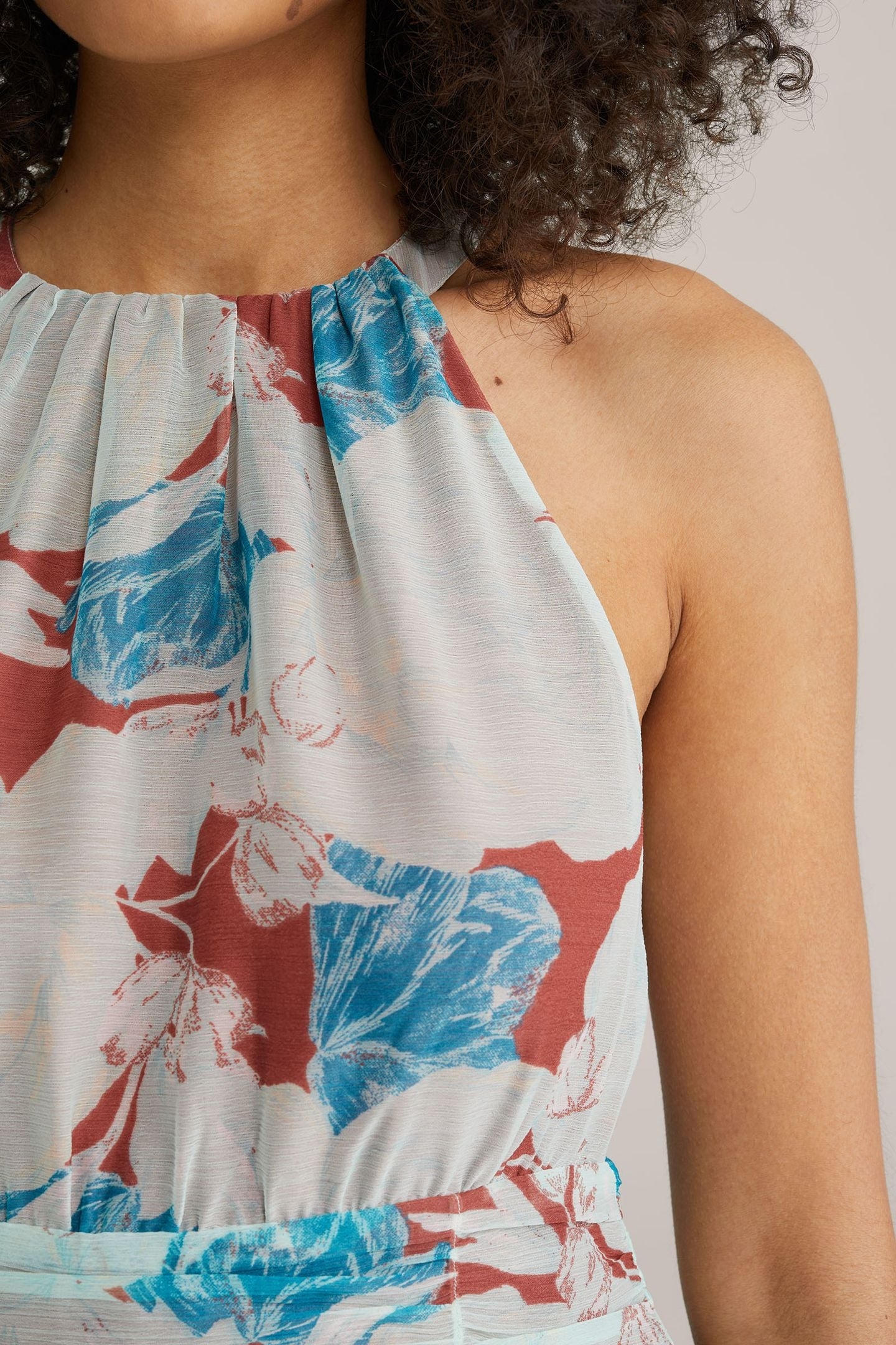 DRESS MAXI LENGTH LIGHT BLUE 6