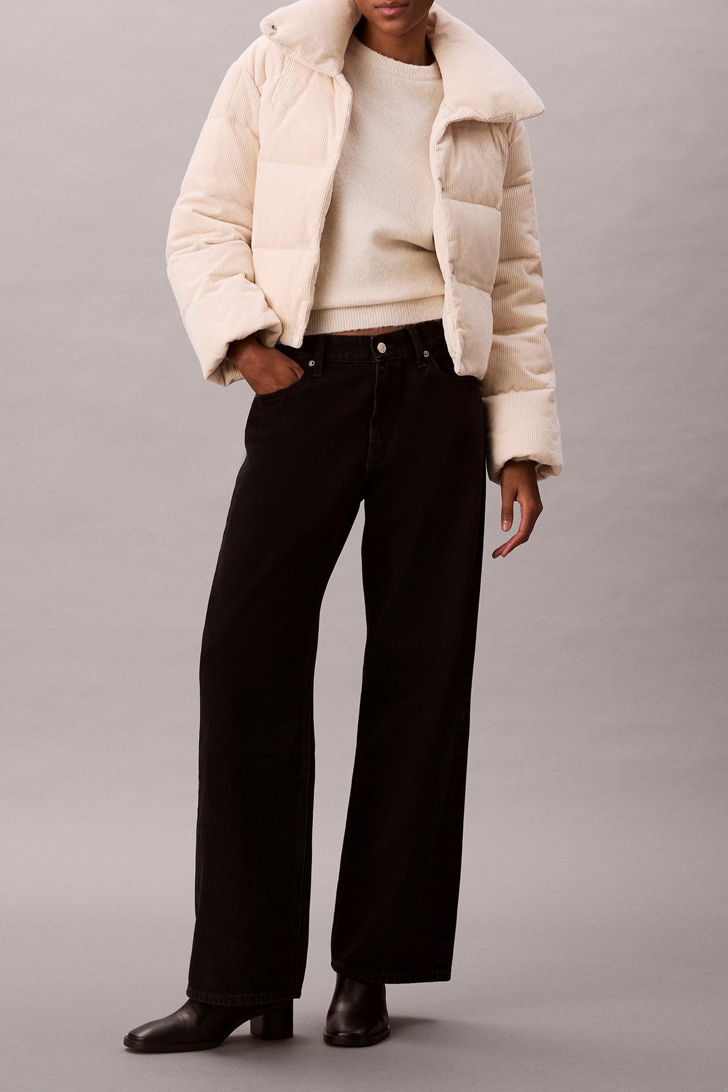 CORDUROY INSULATED JACKET BIRCH 1