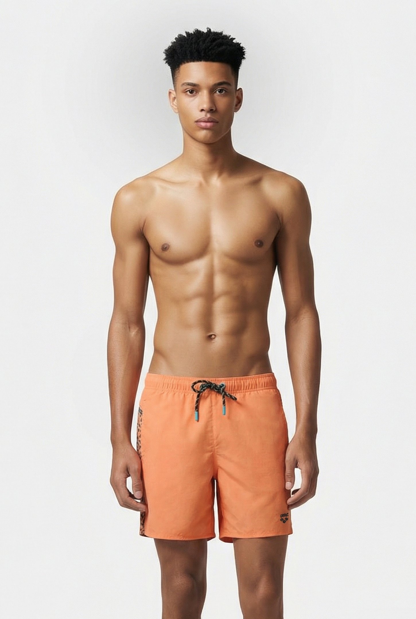 MEN'S ARENA PRO_FILE BEACH BOXER LOGO NESPOLA-ASPHALT 1