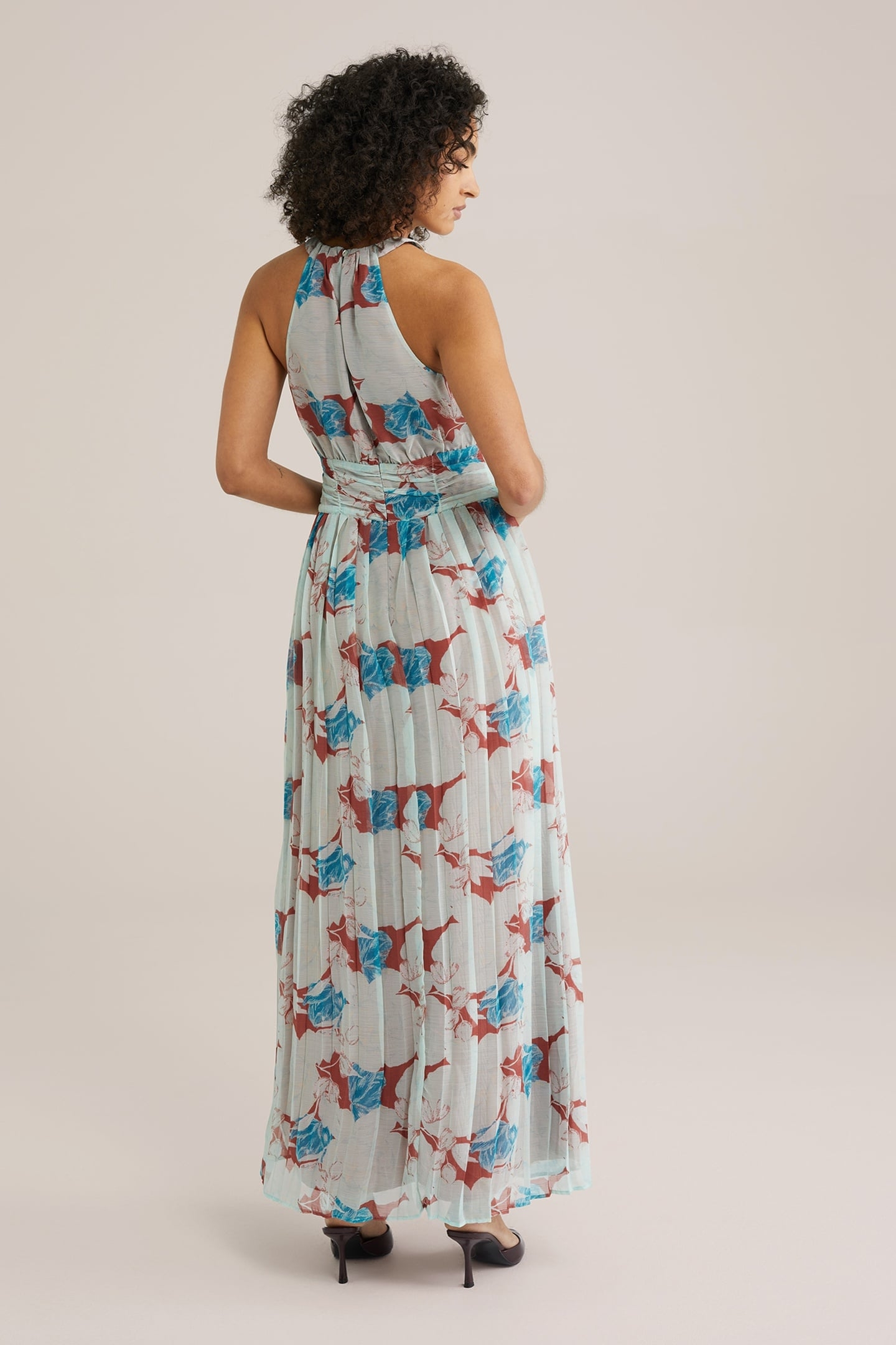 DRESS MAXI LENGTH LIGHT BLUE 8