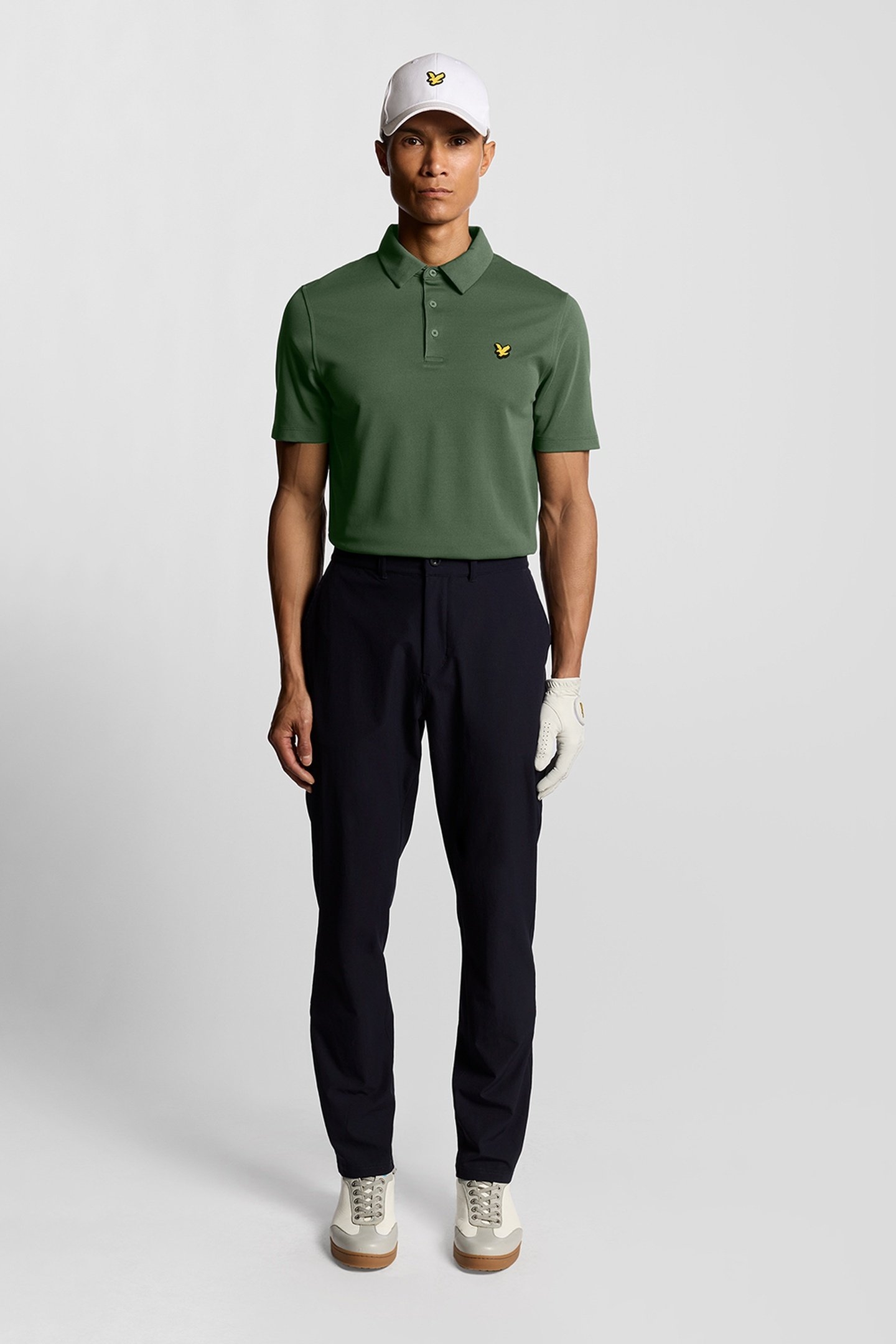 GOLF TOUR POLO SHIRT CACTUS GREEN 1