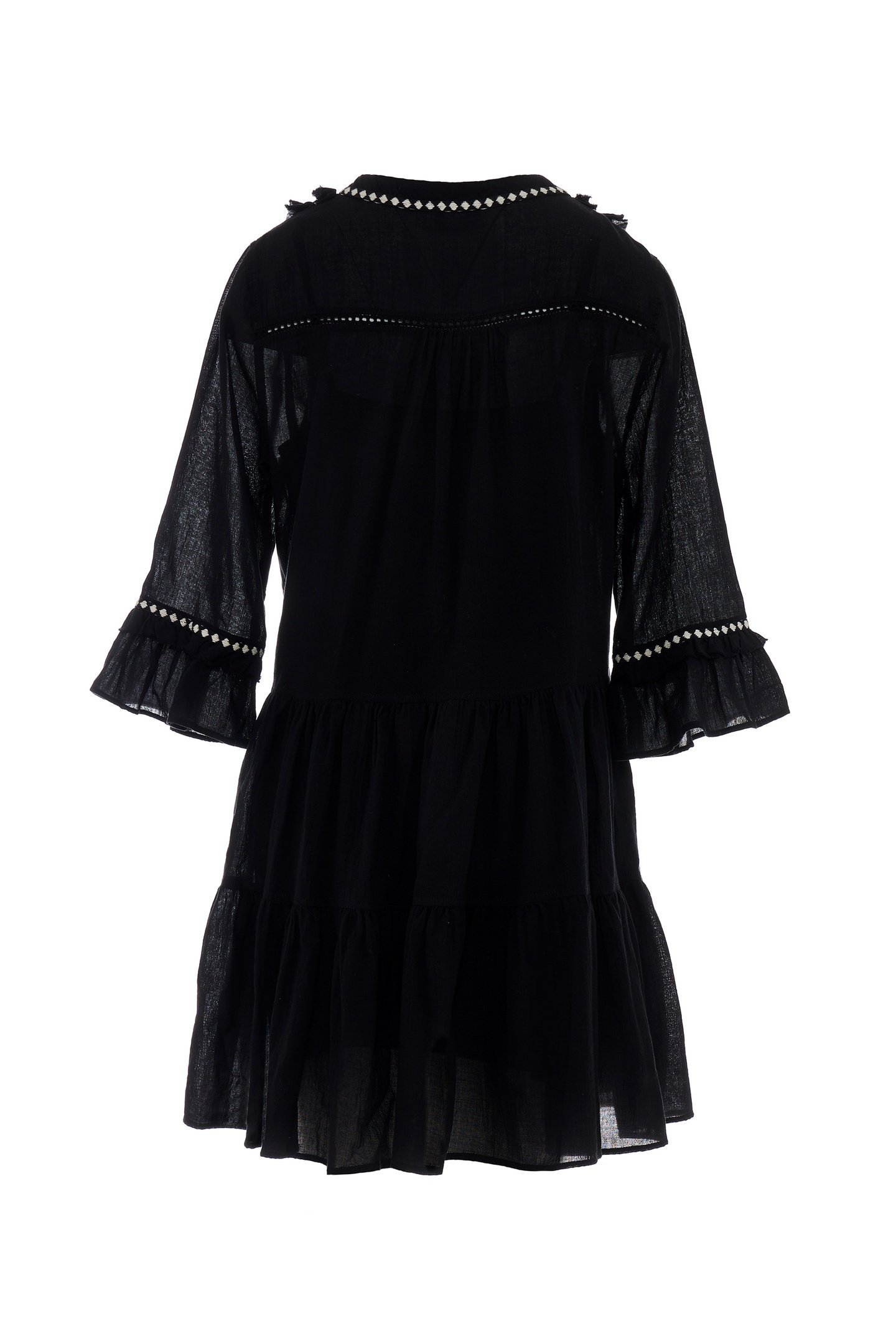 EFISTO SHORT DRESS GAZE BLACK 3