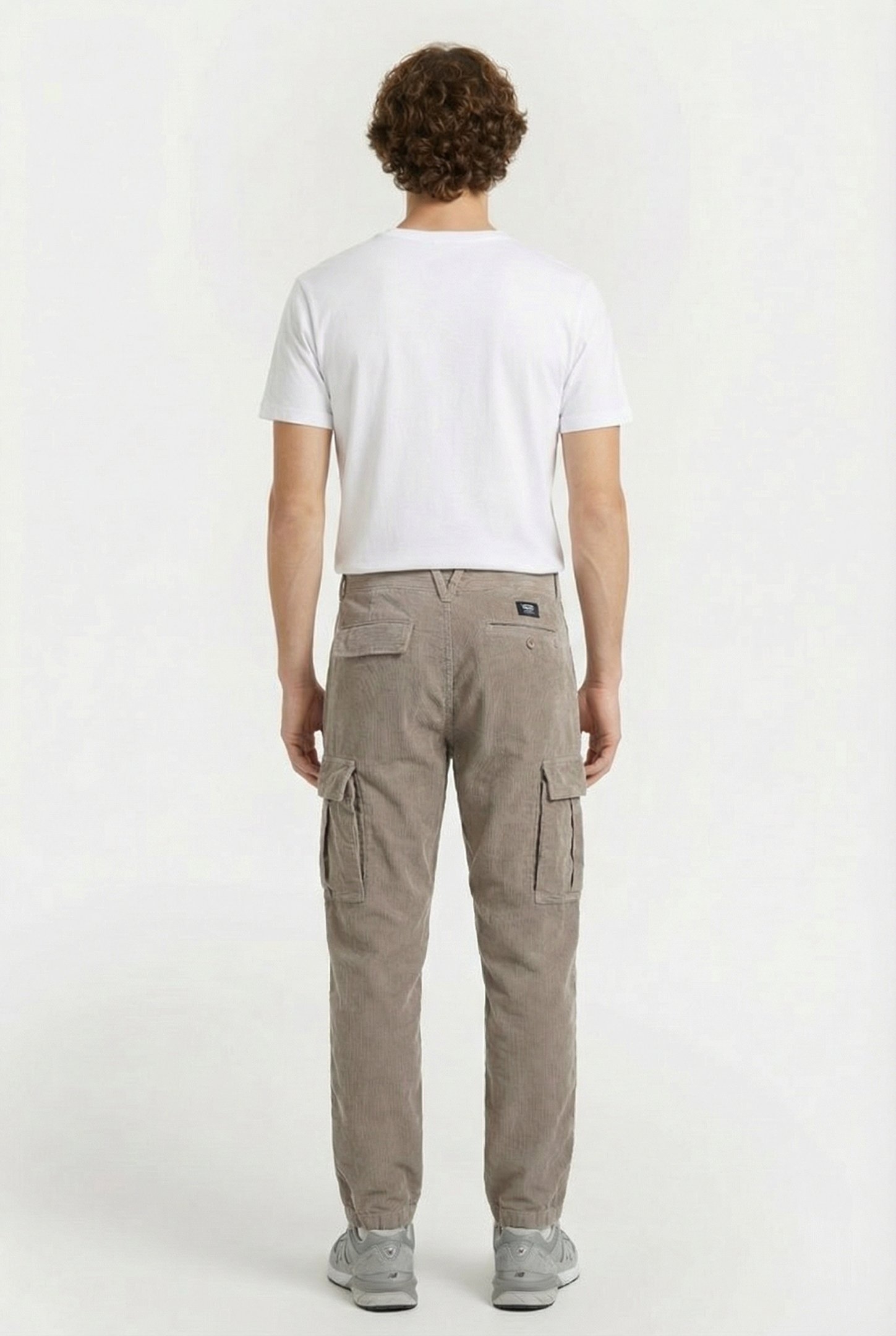 SERVICE CARGO CORD LOOSE TAPERED PANT DESERT TAUPE 2