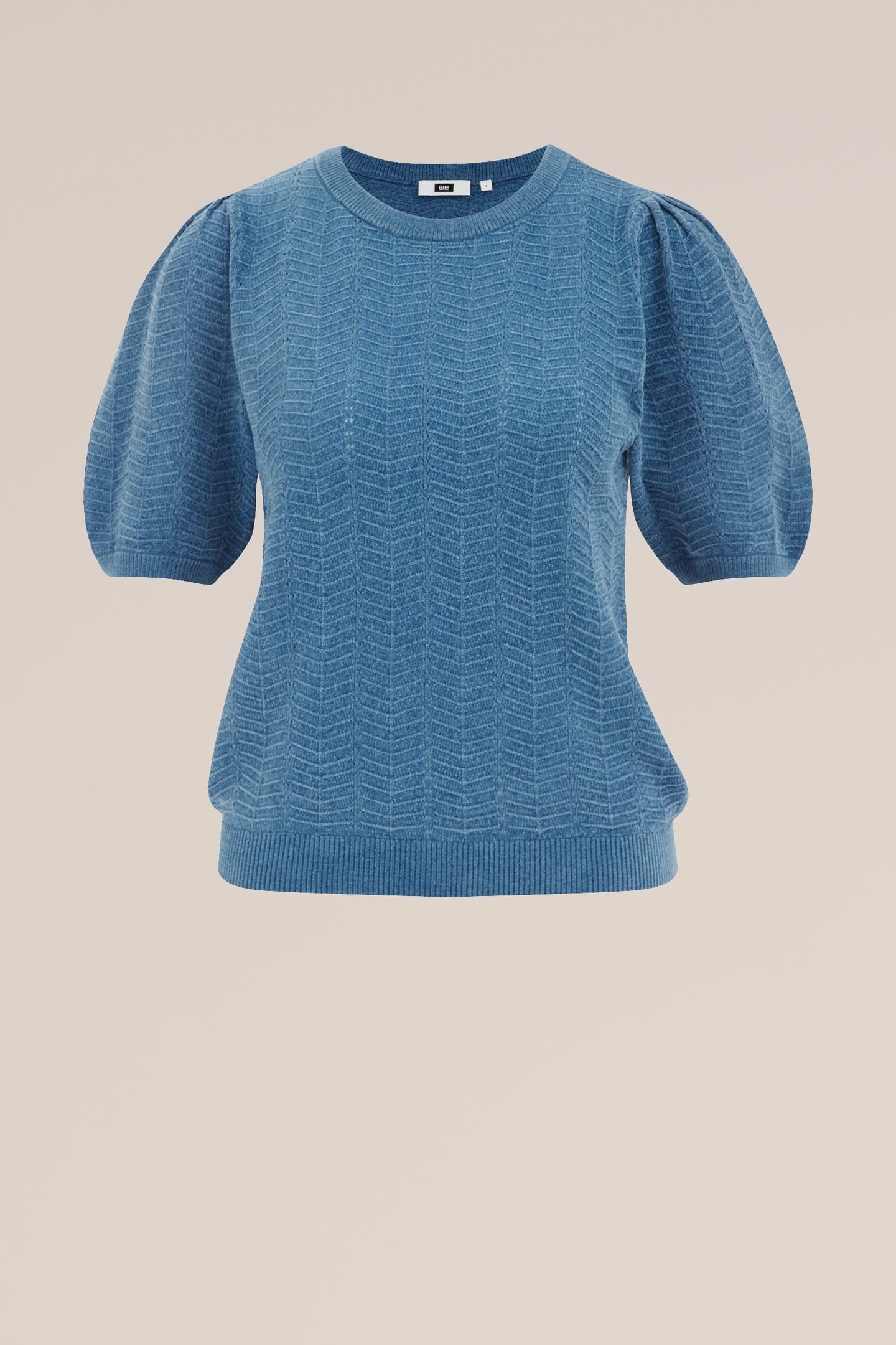 KNITTED PULLOVER ICE BLUE 8