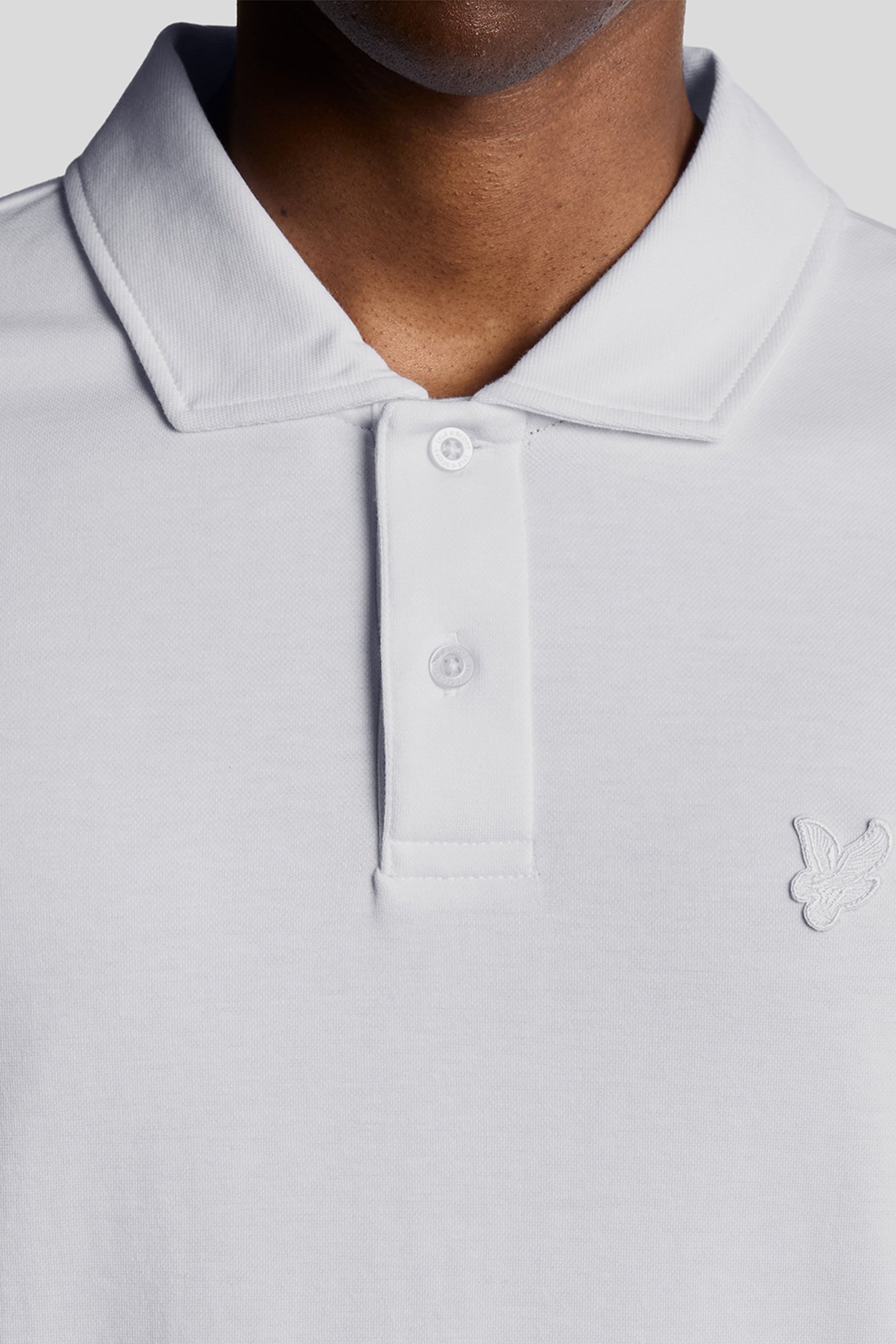 INTERLOCK POLO SHIRT WHITE 5