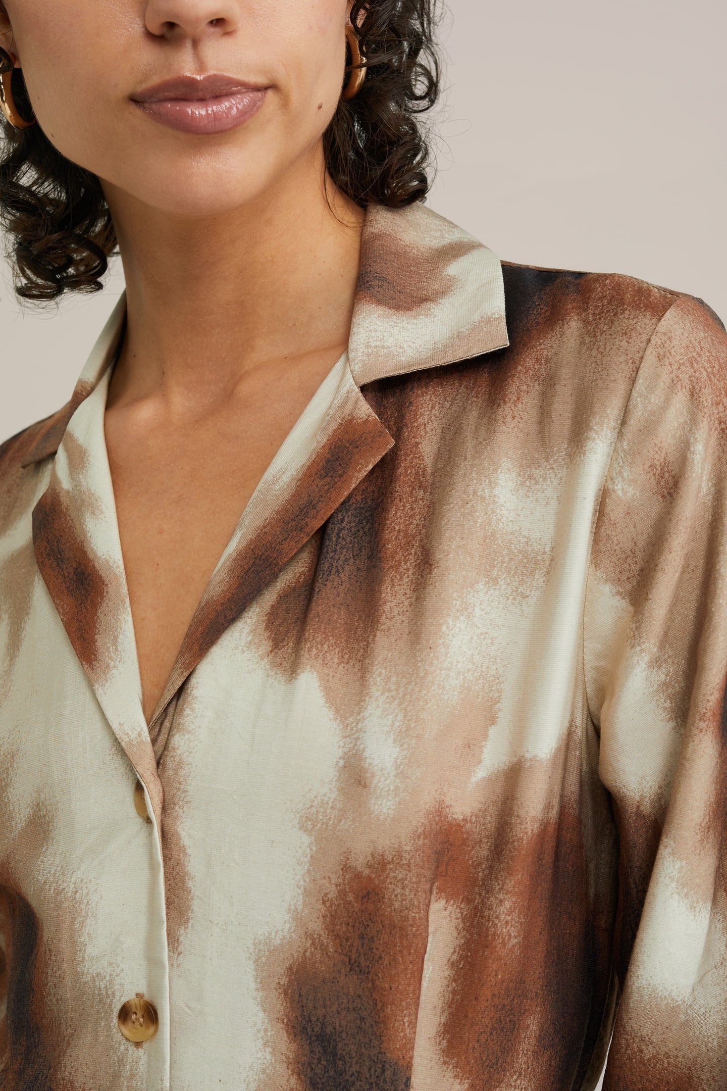 DRESS MID LENGTH BROWN 8