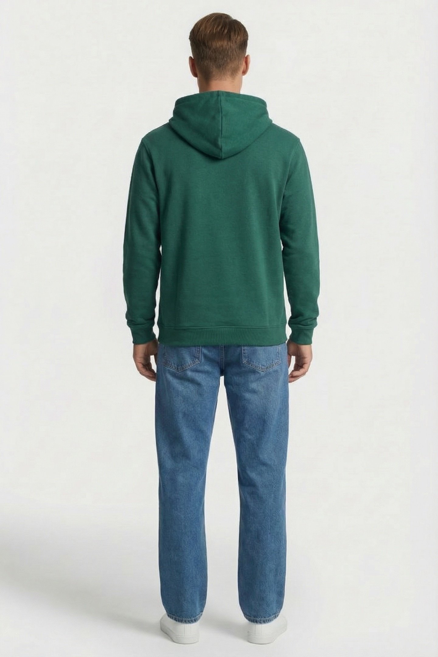 UNISEX ZOLTAN LOGO HOODY POSY GREEN 2