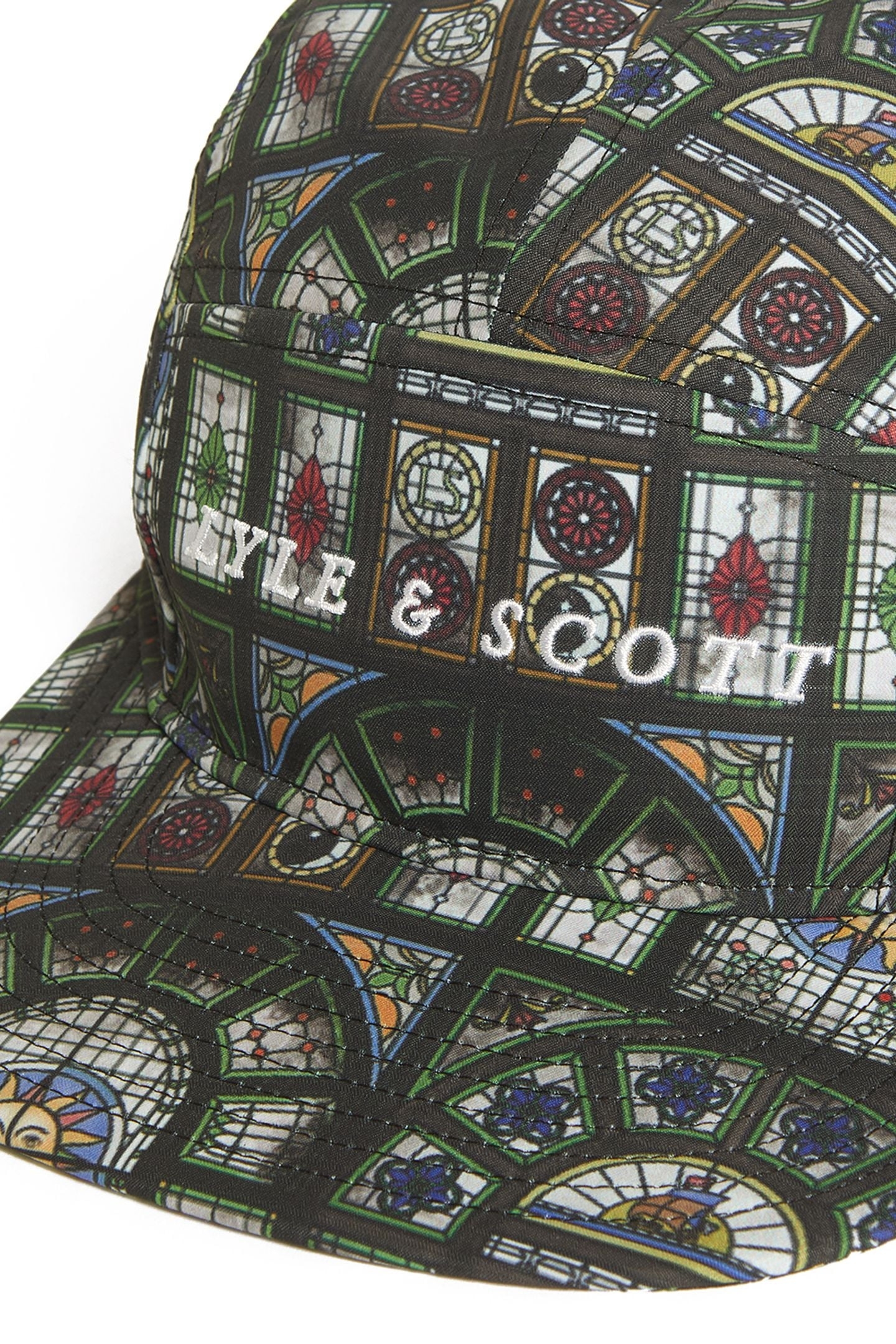 STAINED GLASS PRINT CAP SG MULTI 3