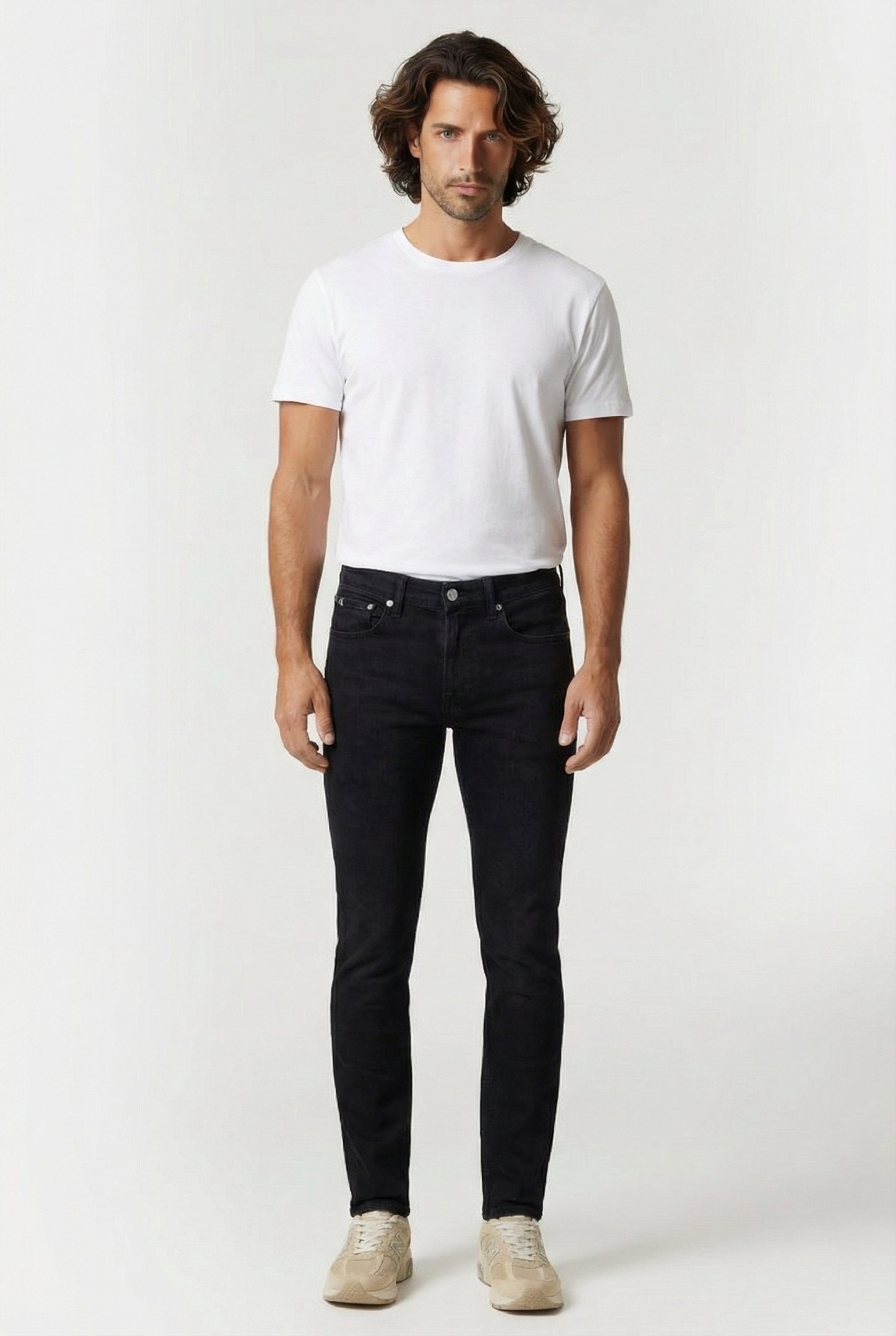 SLIM TAPER DENIM BLACK 1
