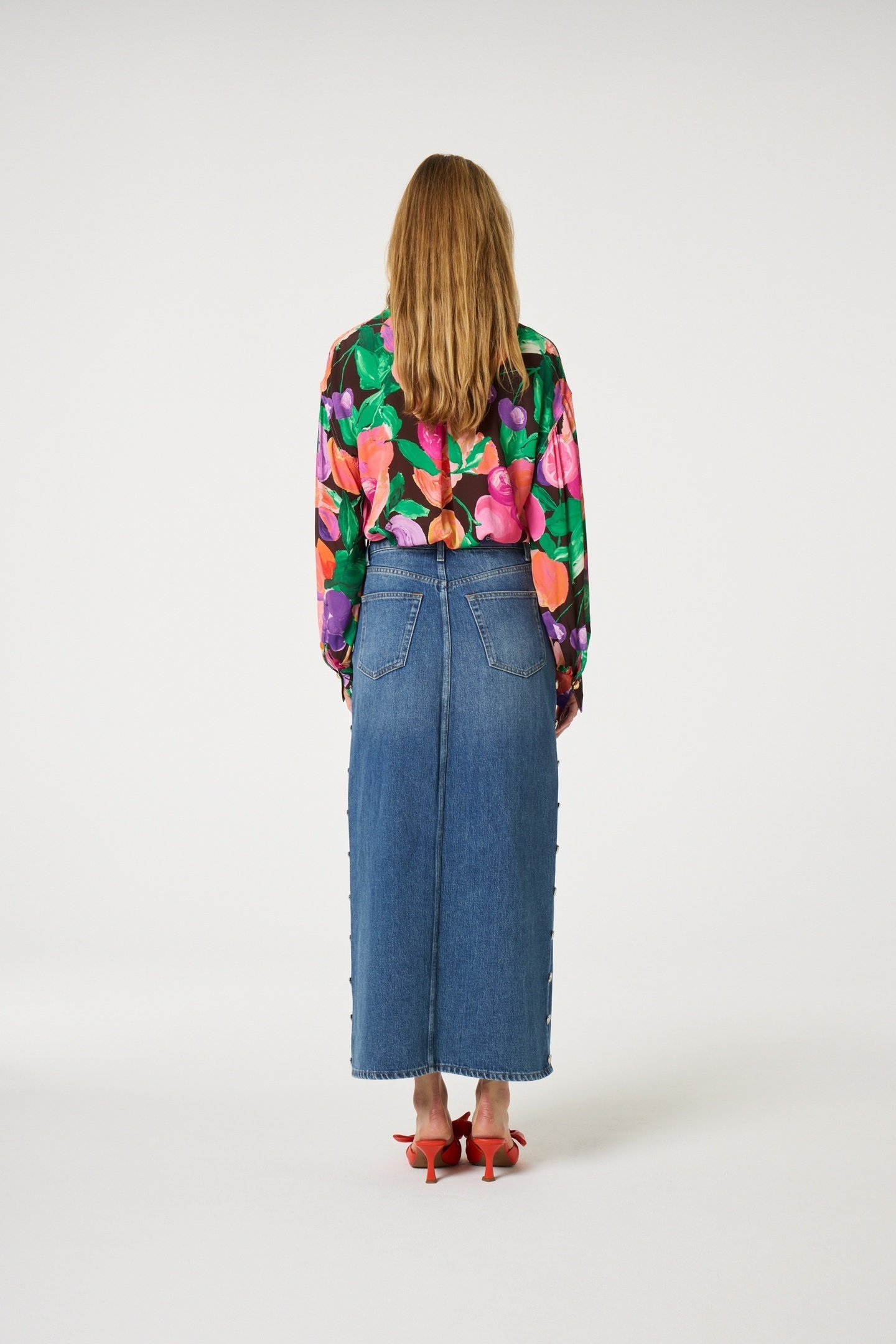 ANOUK BLOUSE RAZZY PINK/GREEN APP 4