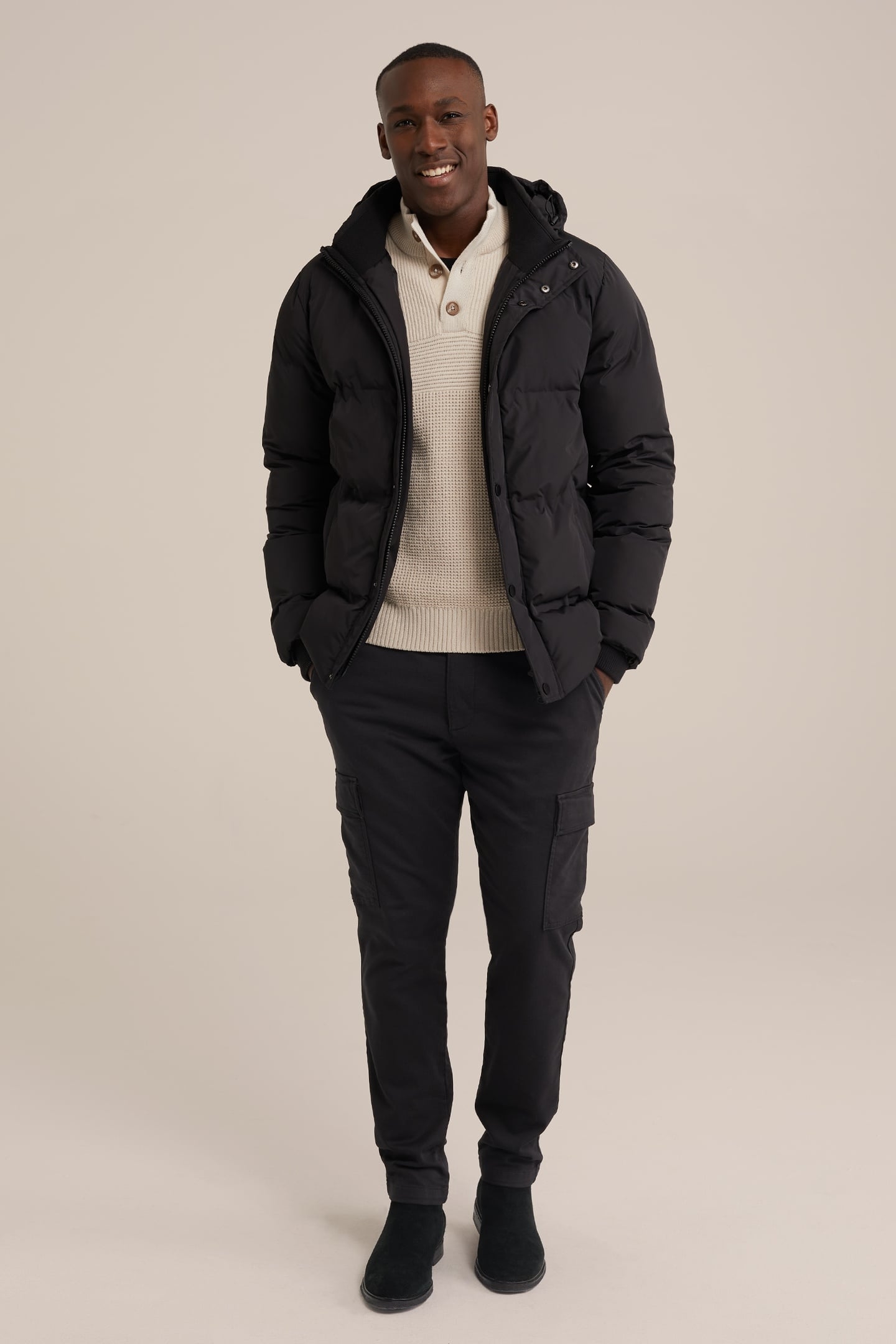 JACKET NORMAL LENGTH BLACK 8